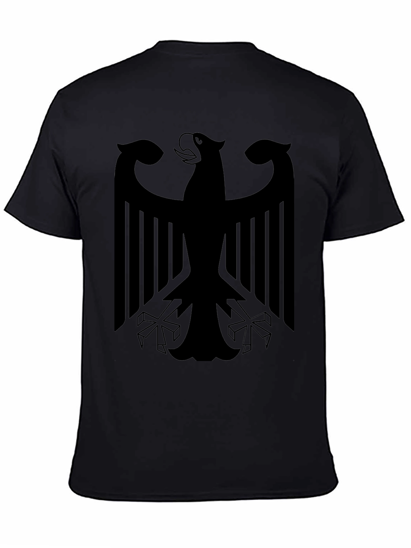 Black Eagle Graphic Tee - Mens Fashion