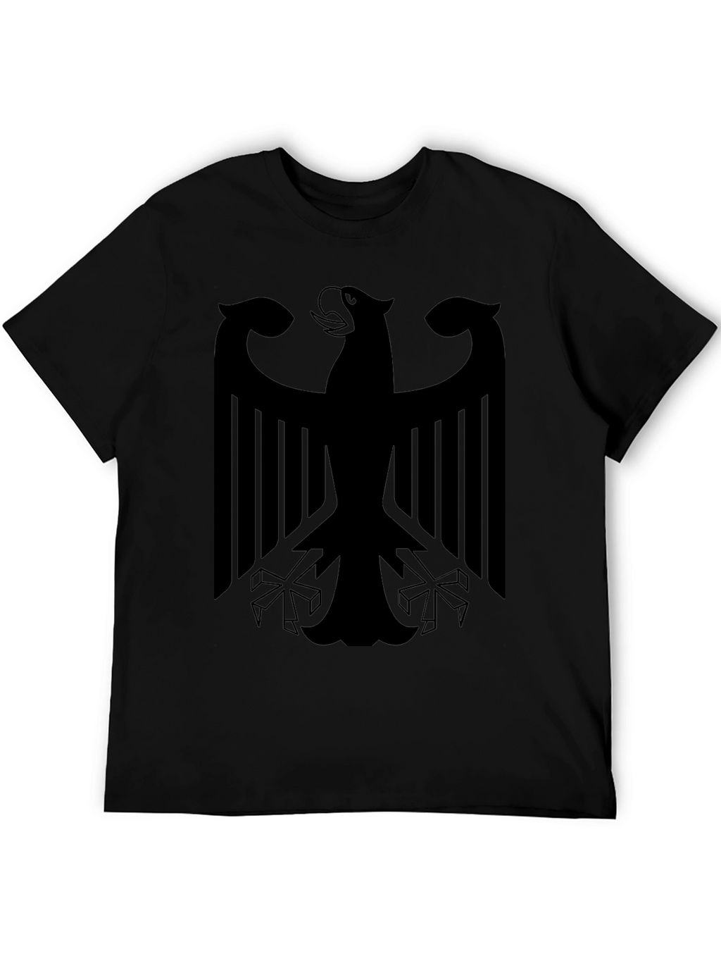 Black Eagle Graphic Tee - Mens Fashion