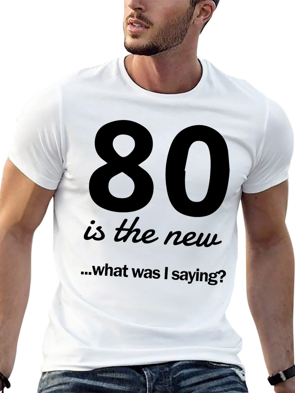 80 is the New Funny T-Shirt