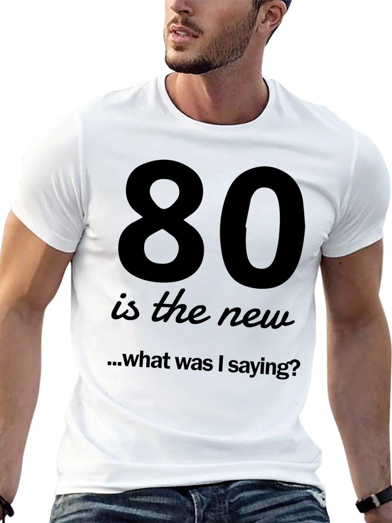 80 is the New Funny T-Shirt