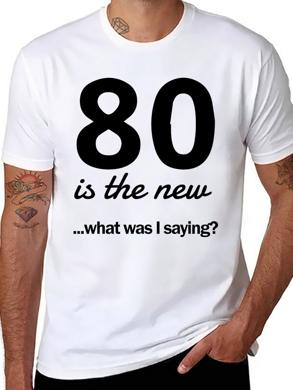 80 is the New Funny T-Shirt