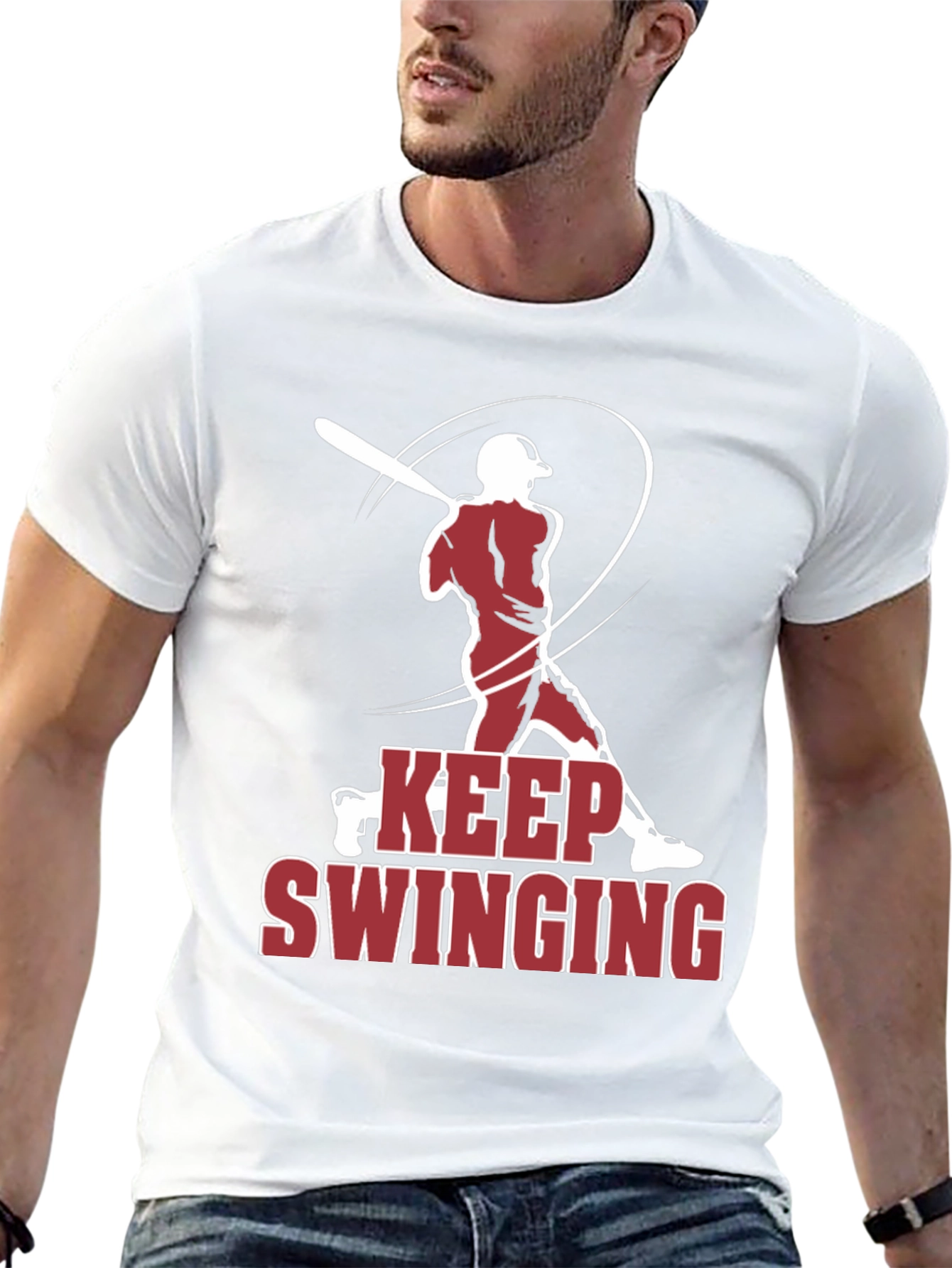 Keep Swinging Graphic Tee