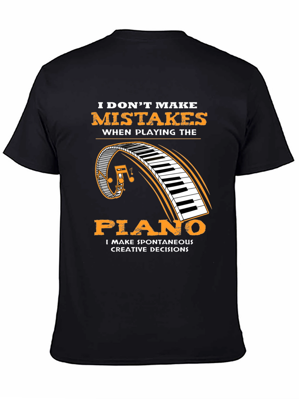 Funny Piano Player T-Shirt