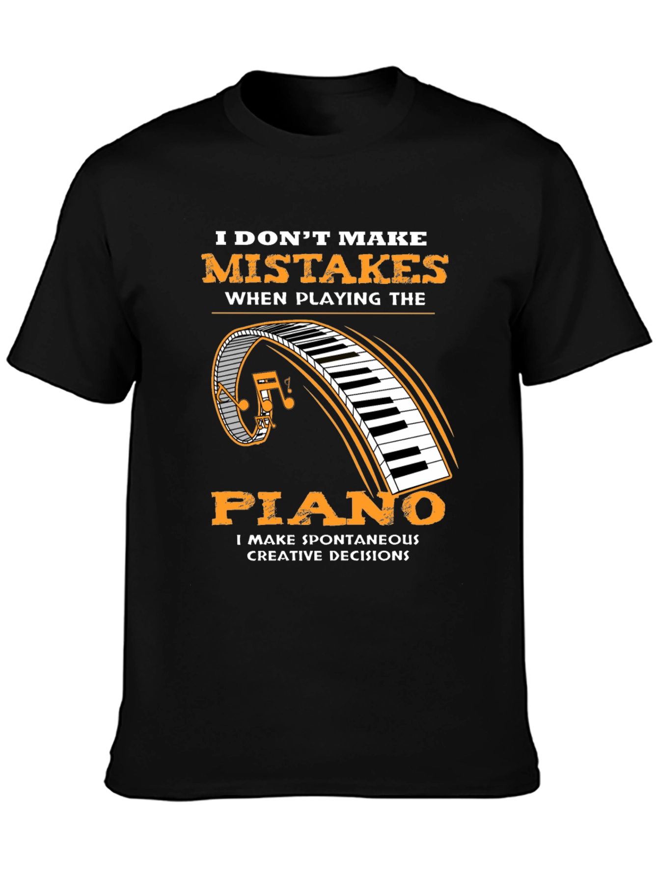 Funny Piano Player T-Shirt