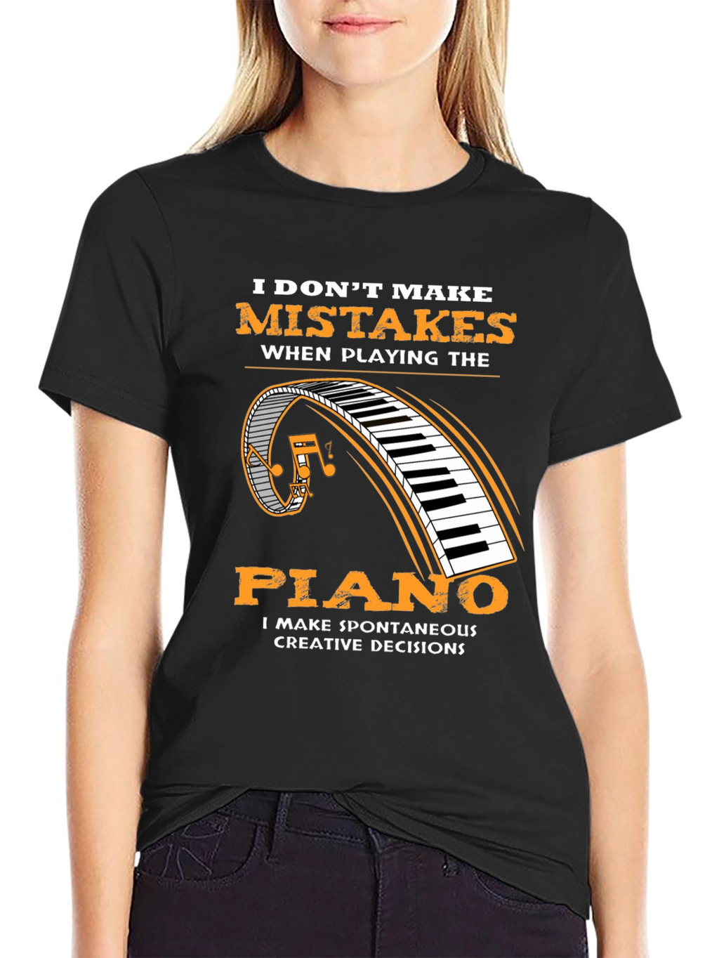 Funny Piano Player T-Shirt