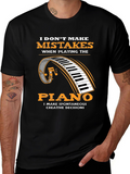 Funny Piano Player T-Shirt