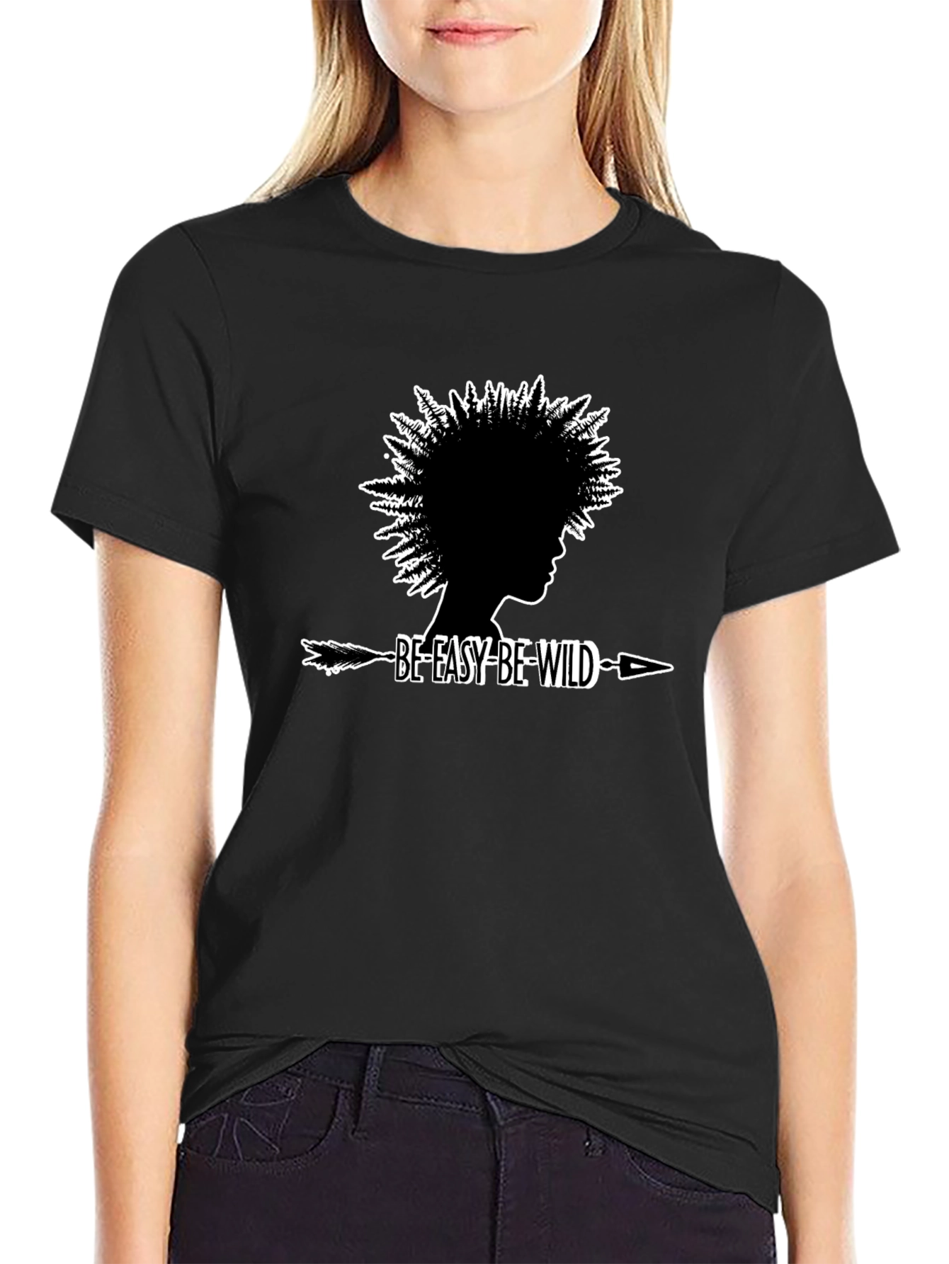Be Easy Be Wild T-Shirt - Stylish Graphic Tee