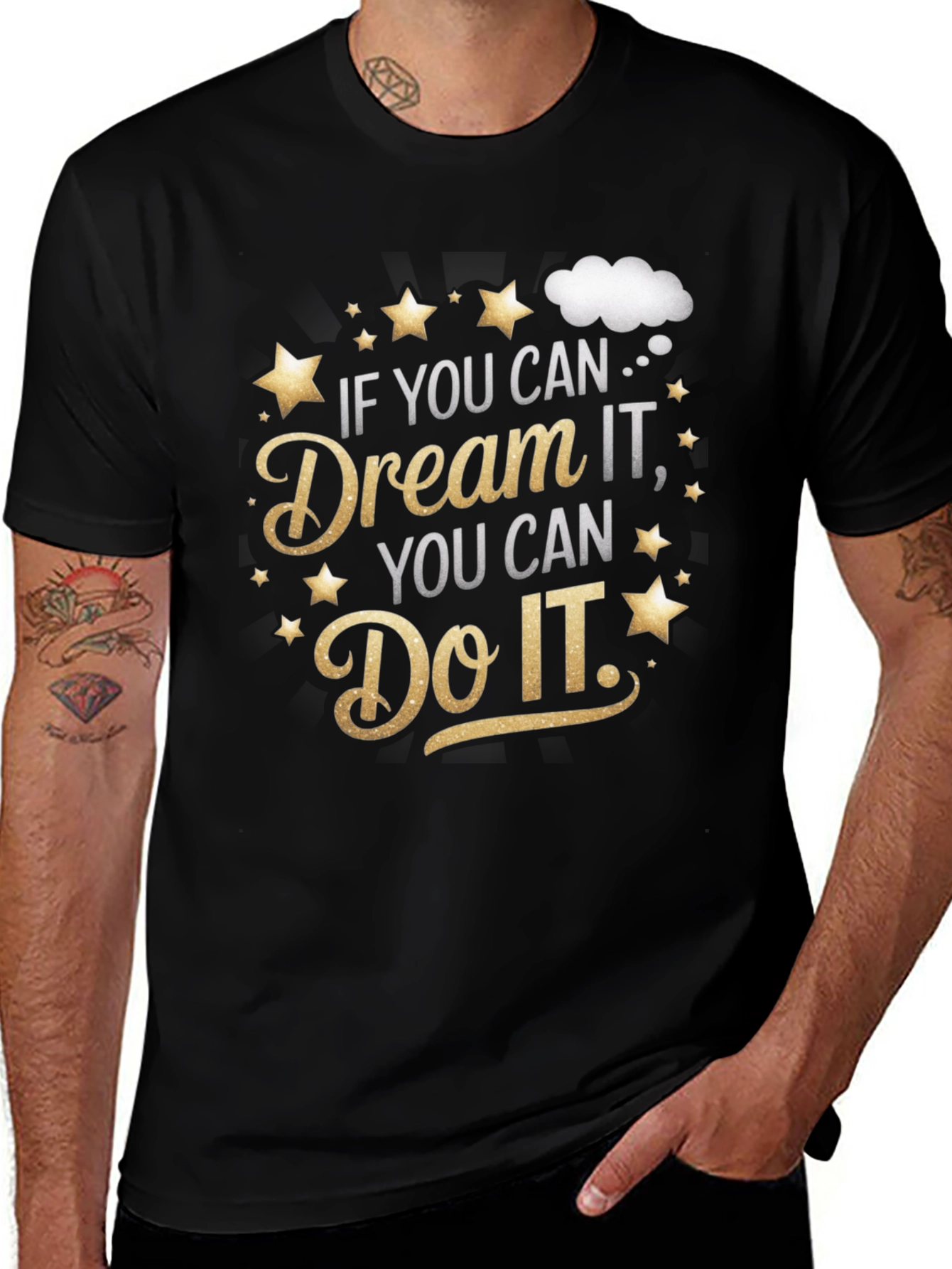 Dream It Do It Black T-Shirt
