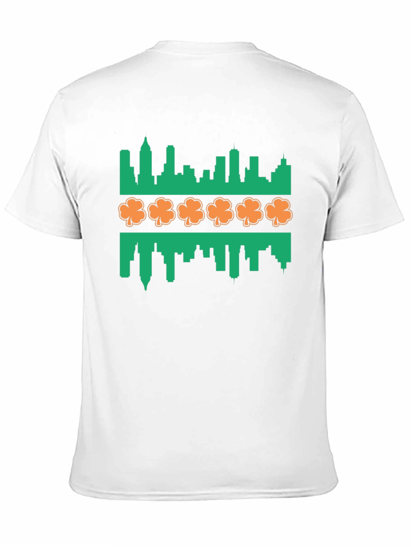 Shamrock Skyline Graphic T-Shirt