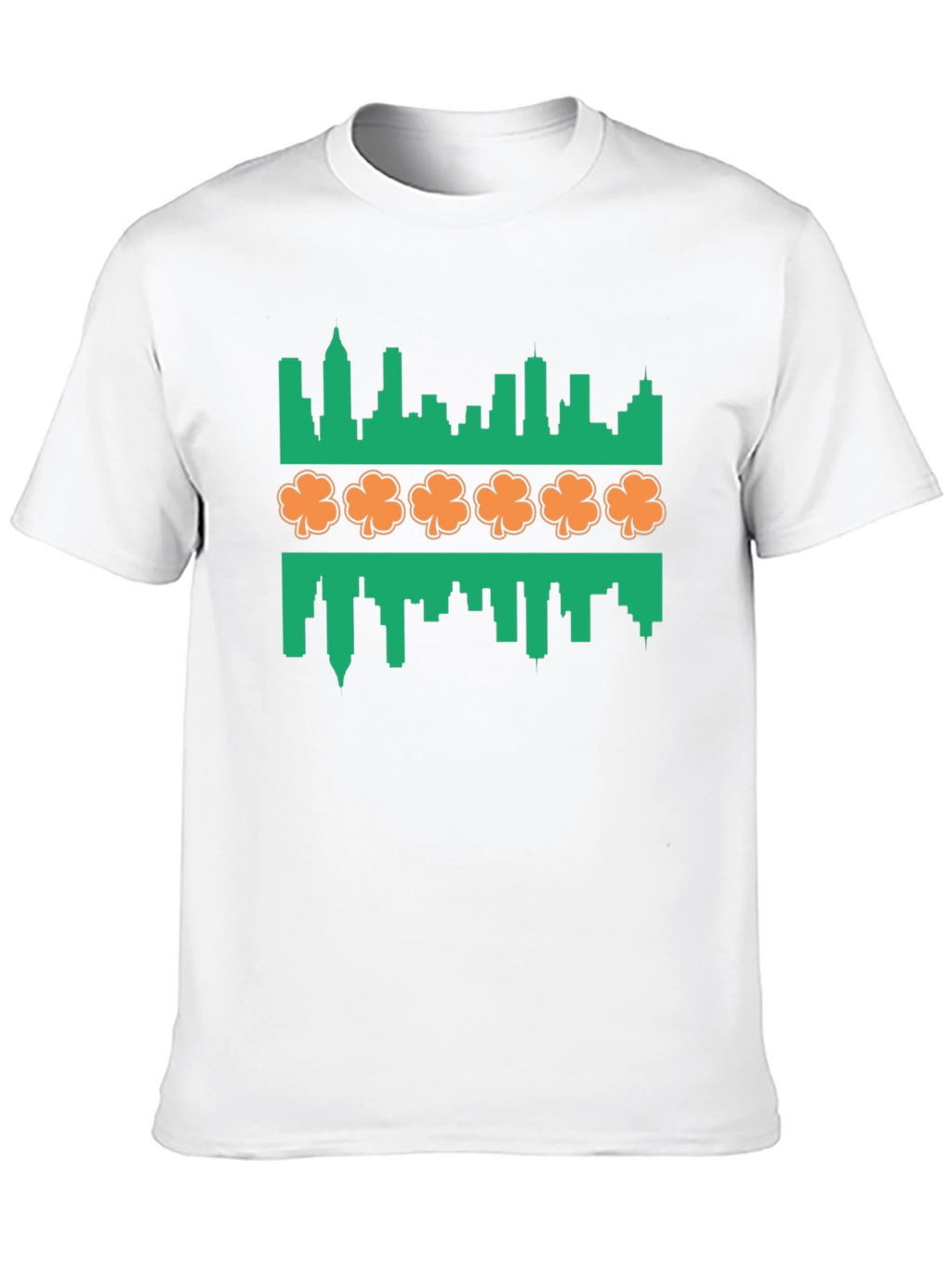 Shamrock Skyline Graphic T-Shirt