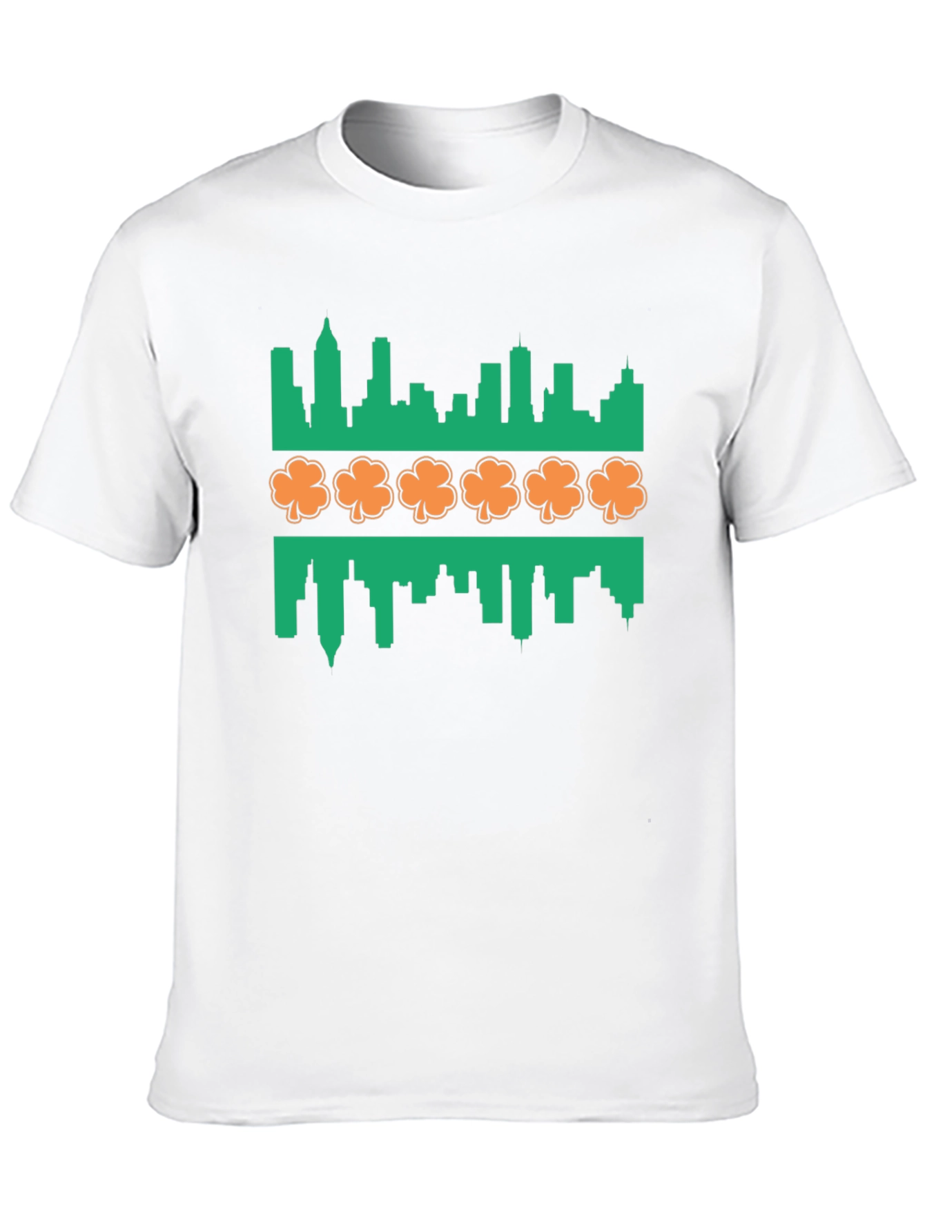Shamrock Skyline Graphic T-Shirt