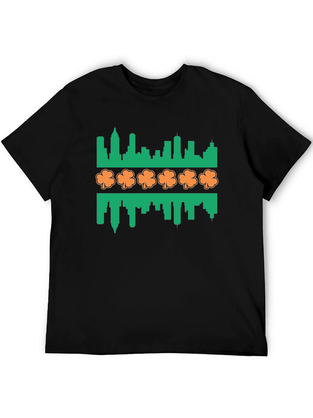 Shamrock Skyline Graphic T-Shirt