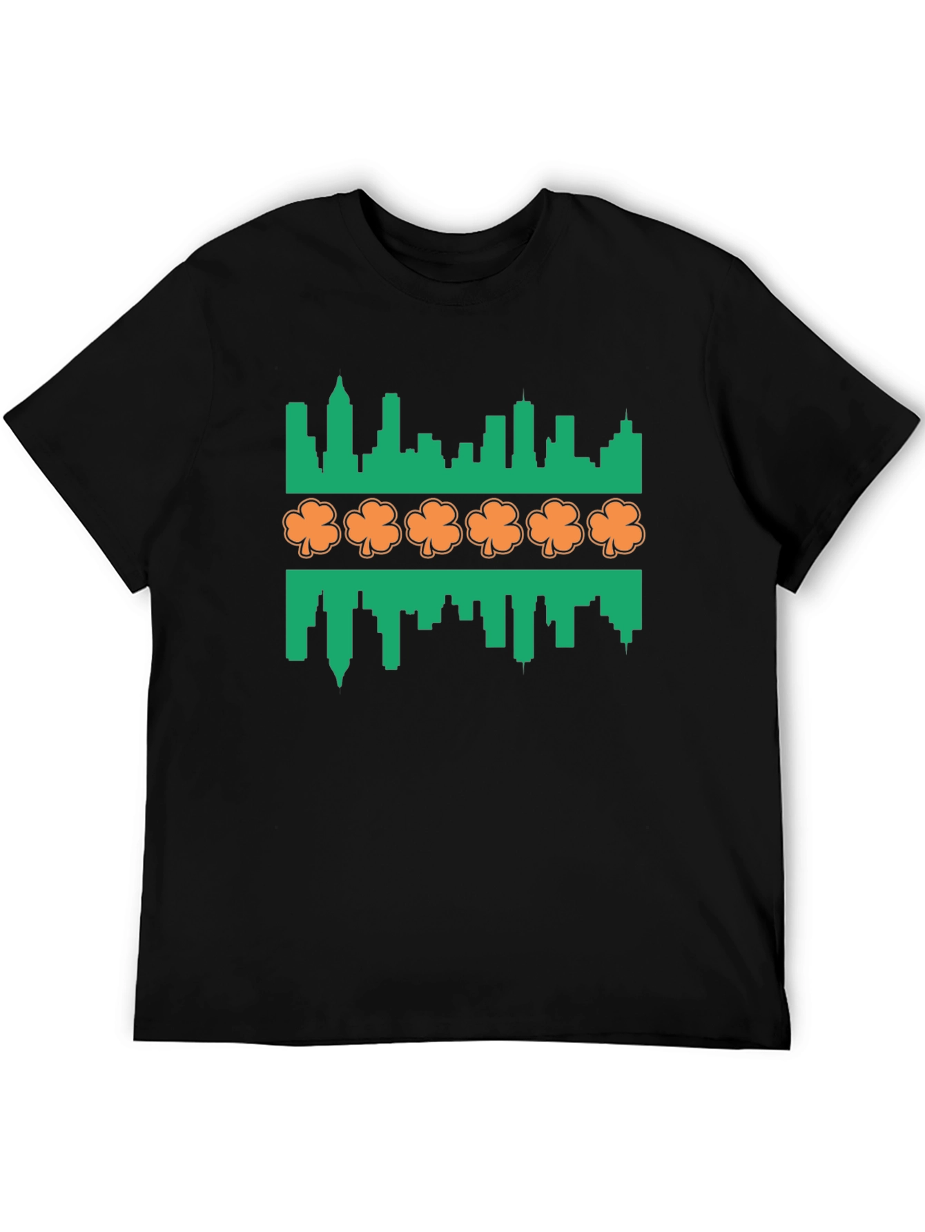 Shamrock Skyline Graphic T-Shirt