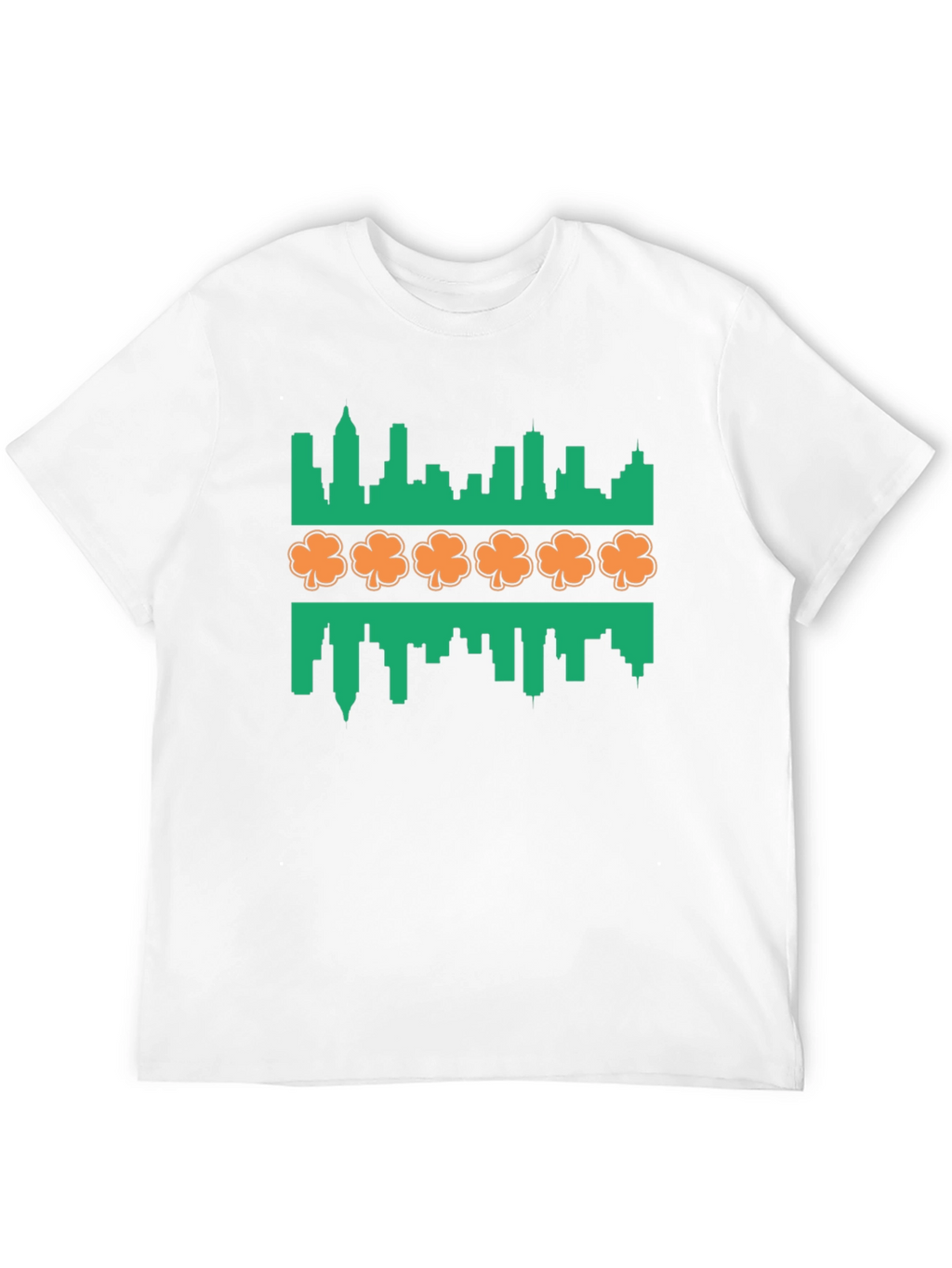 Shamrock Skyline Graphic T-Shirt