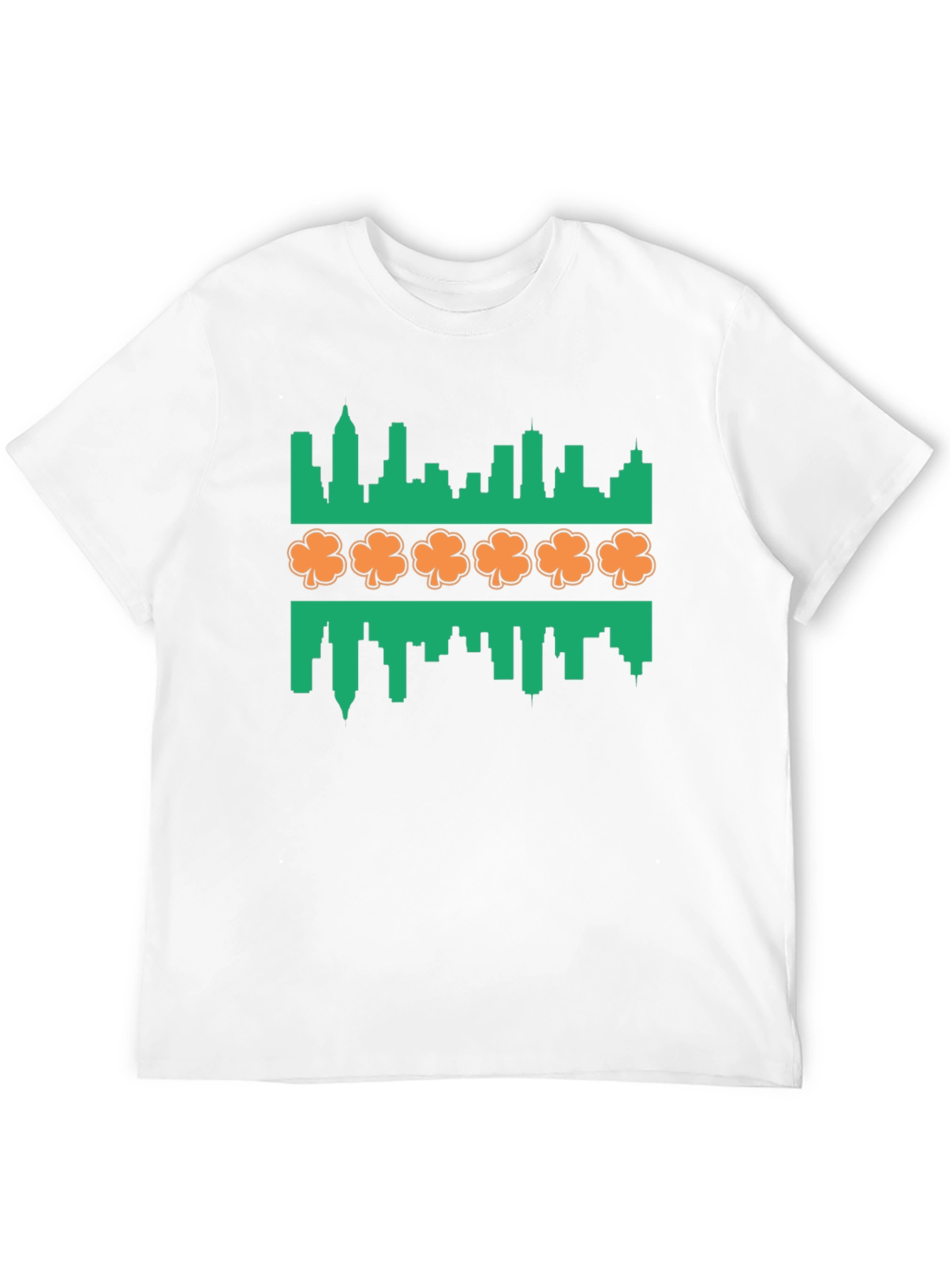 Shamrock Skyline Graphic T-Shirt