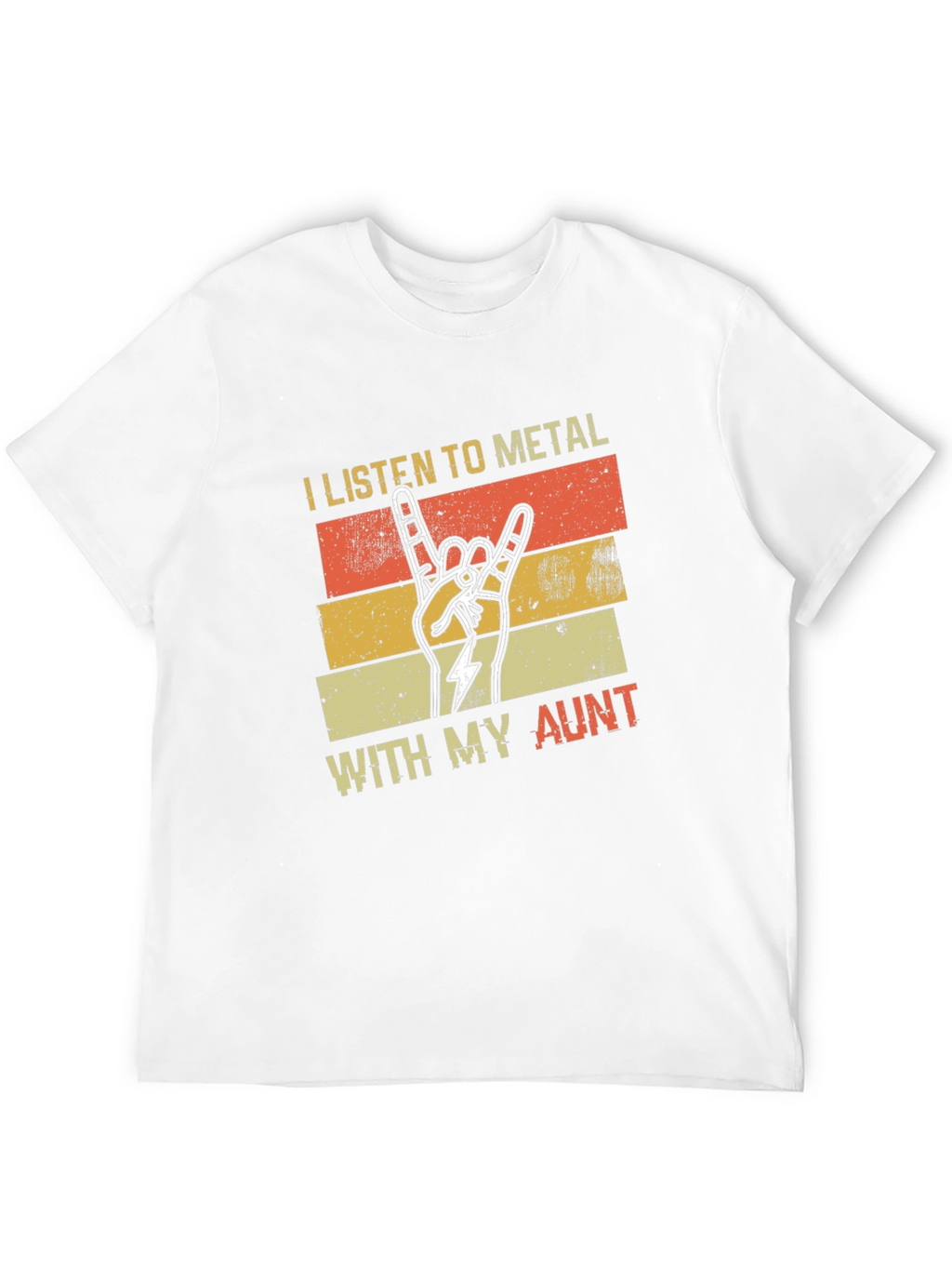 Metal Music Aunt T-Shirt