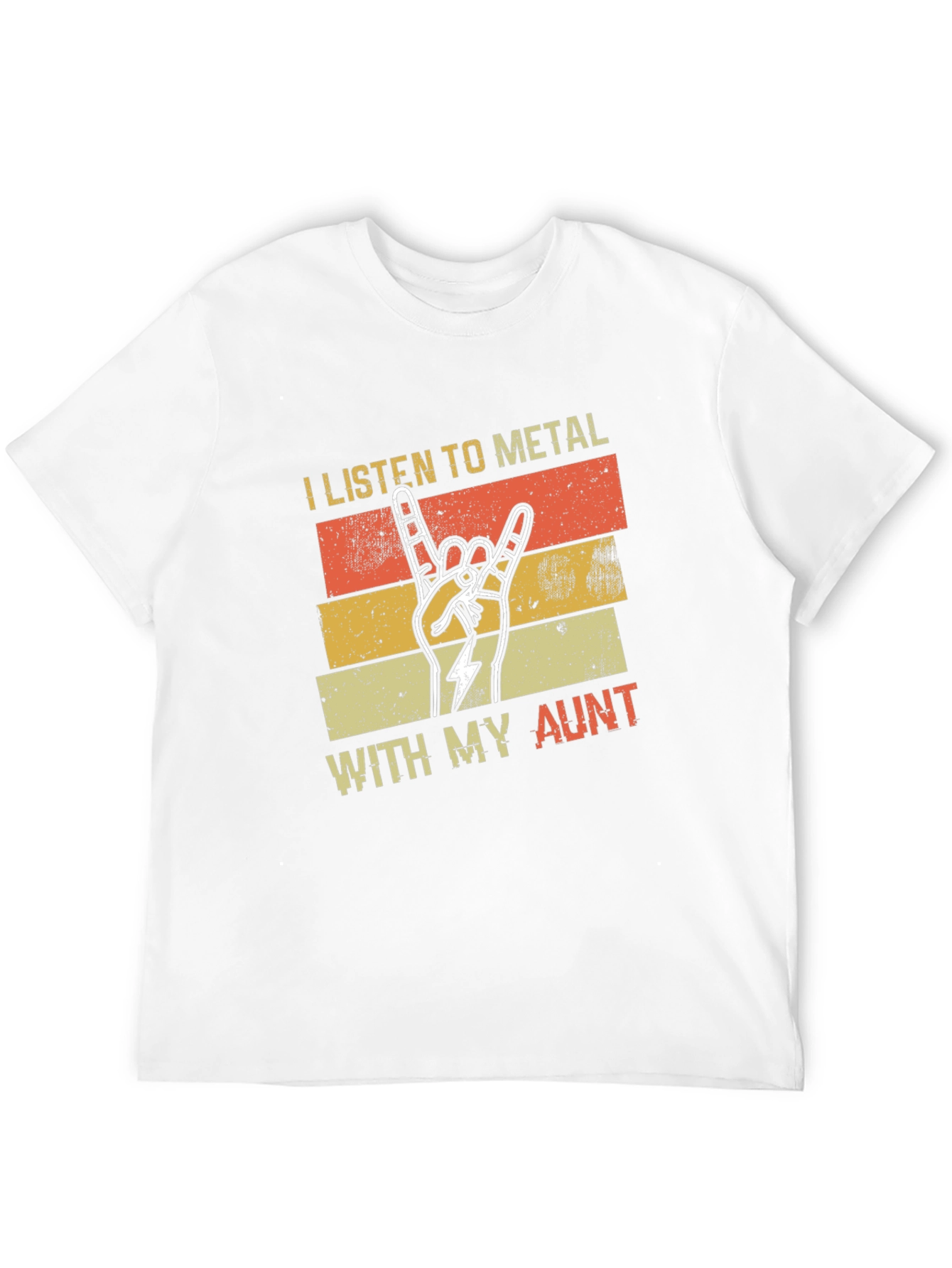 Metal Music Aunt T-Shirt