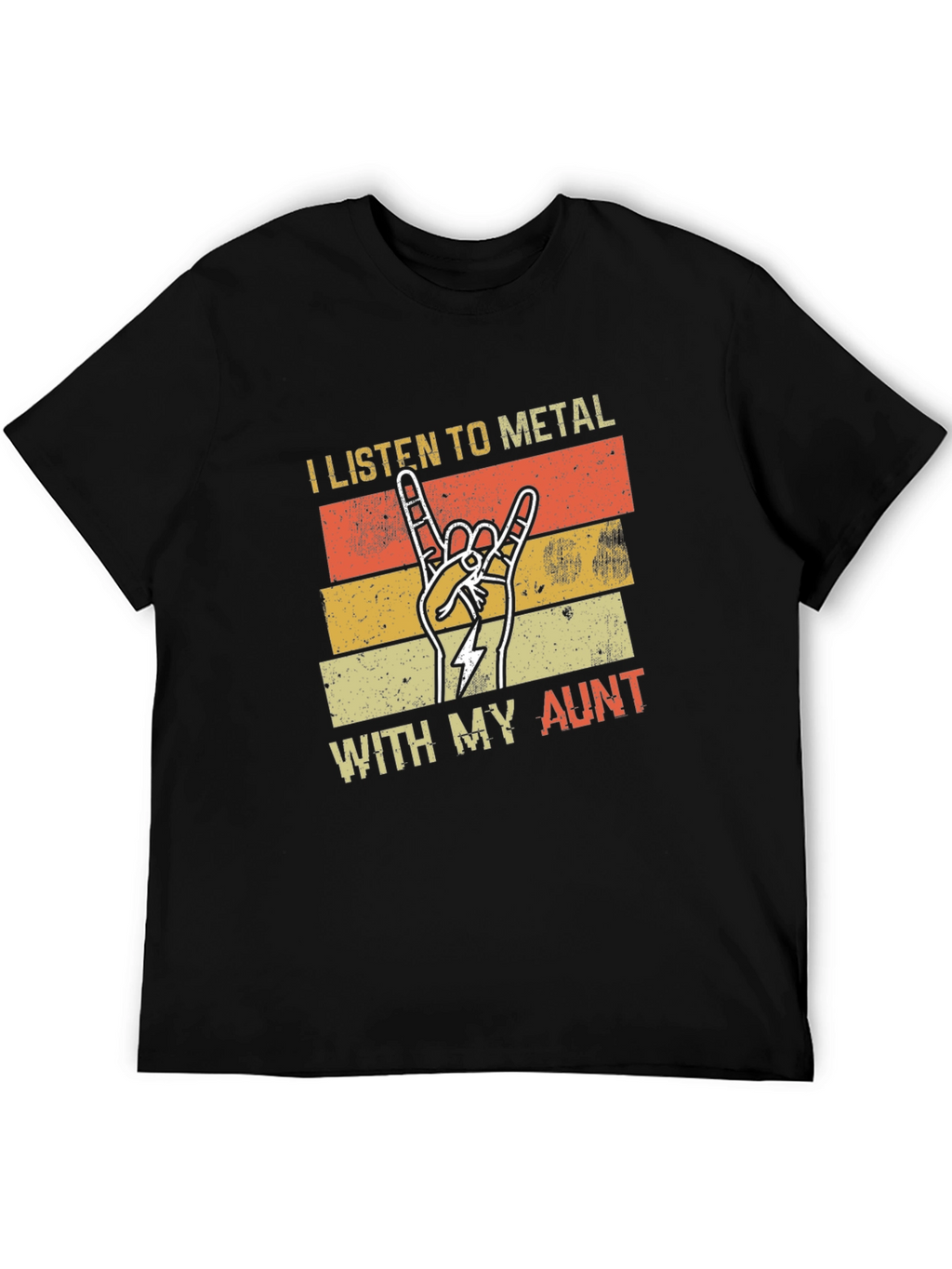 Metal Music Aunt T-Shirt