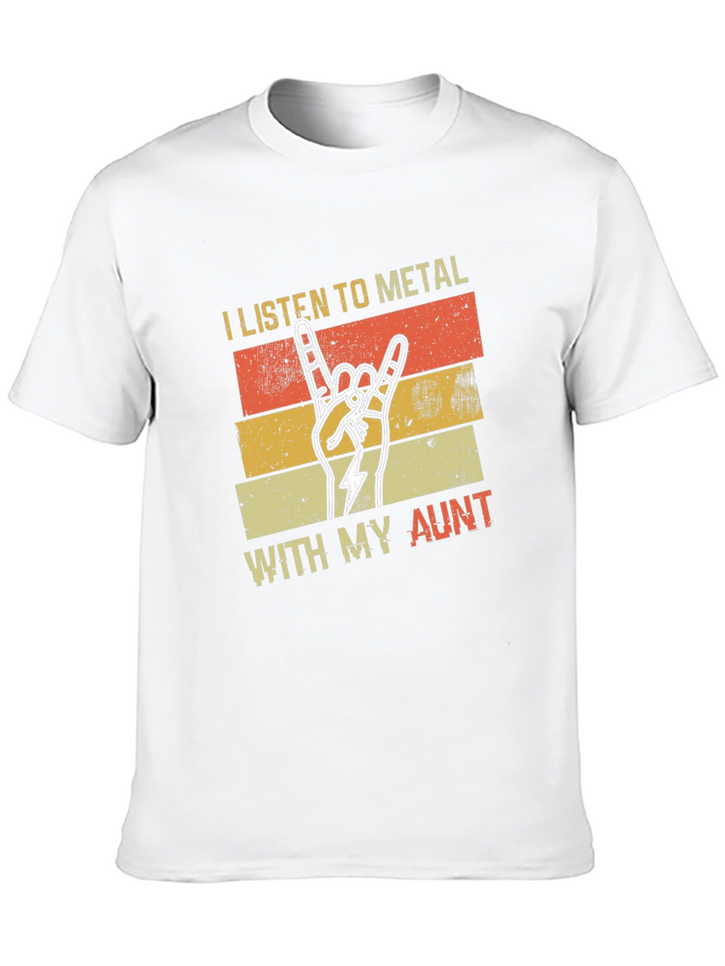 Metal Music Aunt T-Shirt