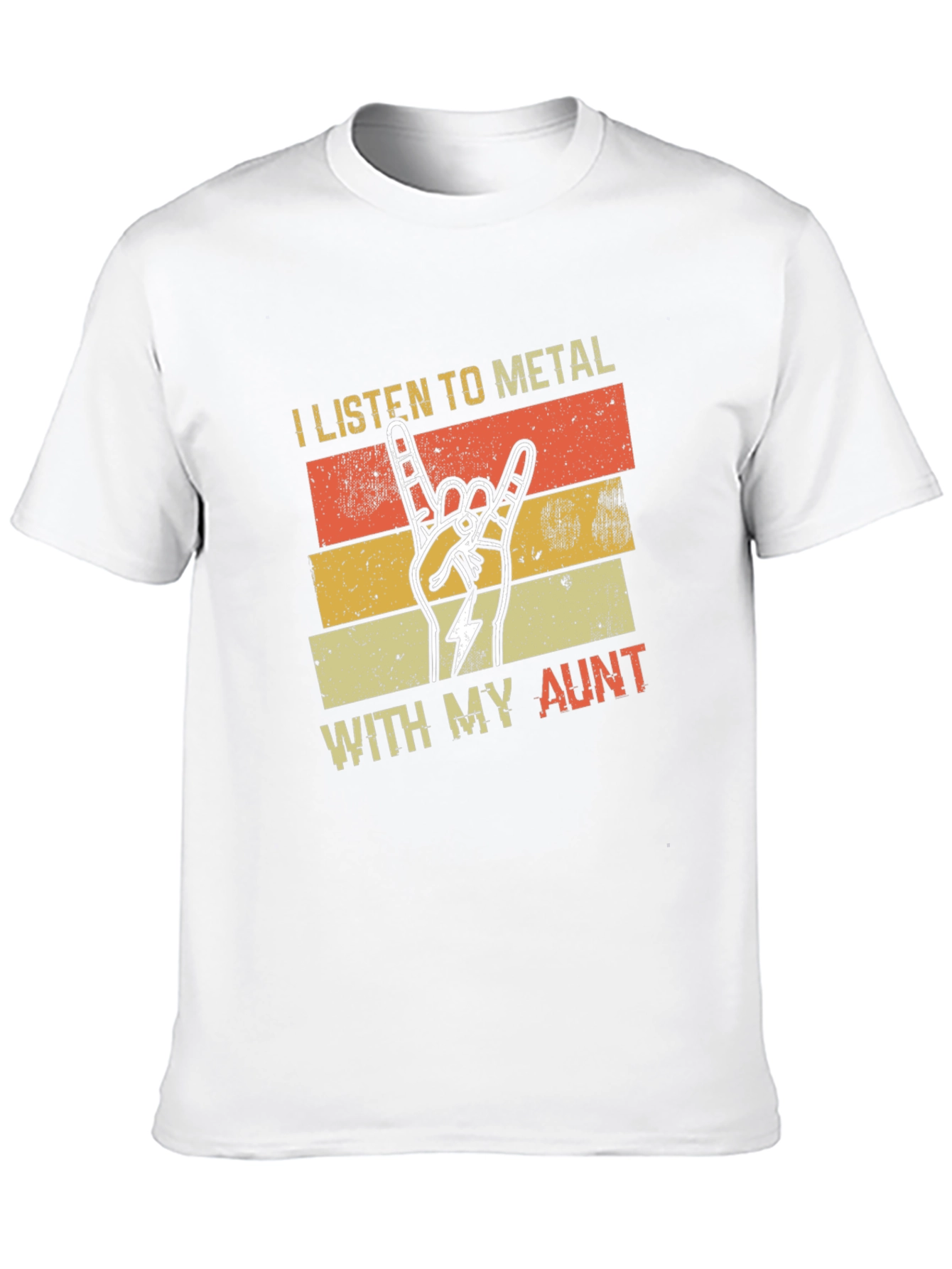Metal Music Aunt T-Shirt