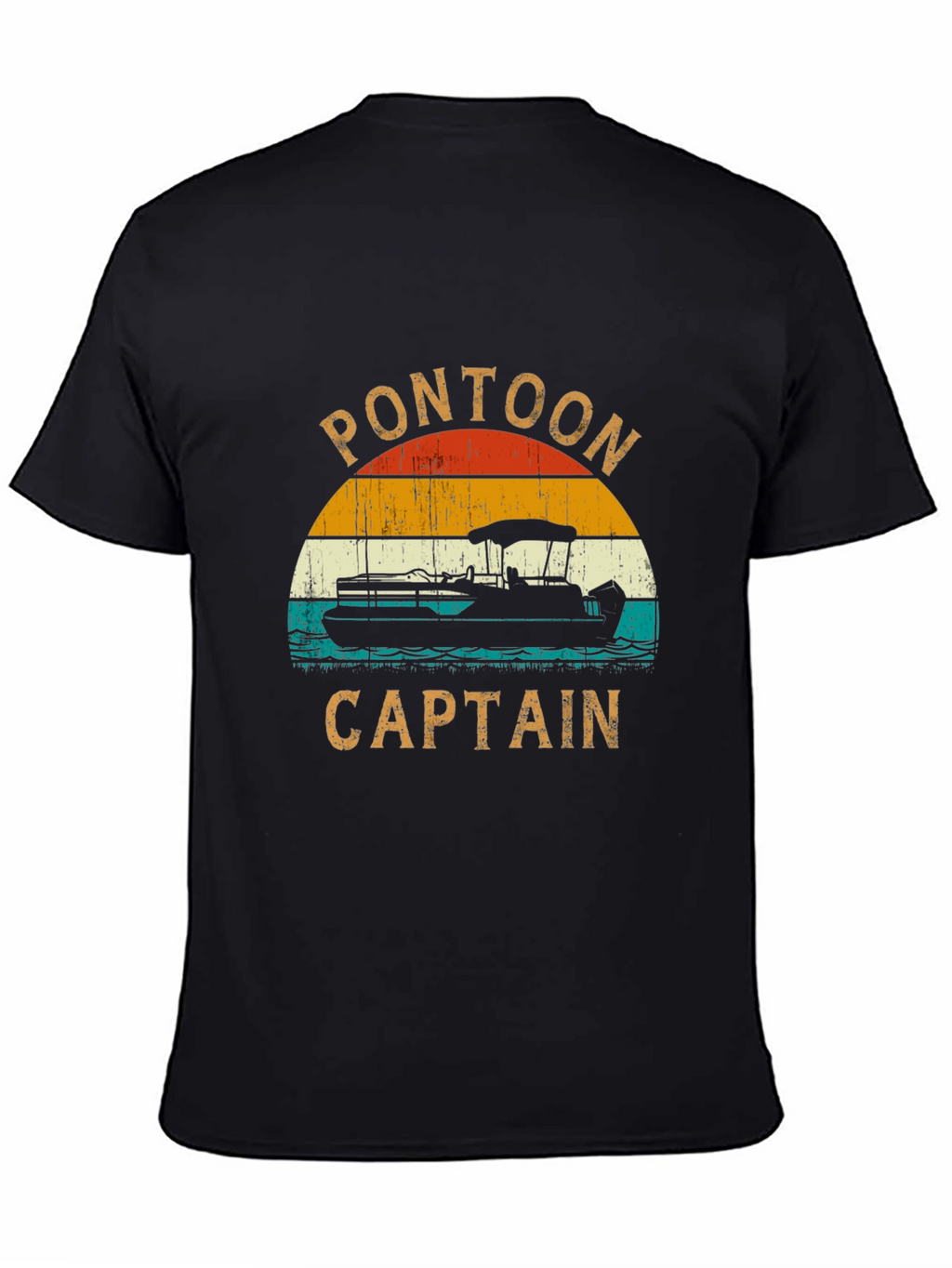 Pontoon Captain Graphic T-Shirt