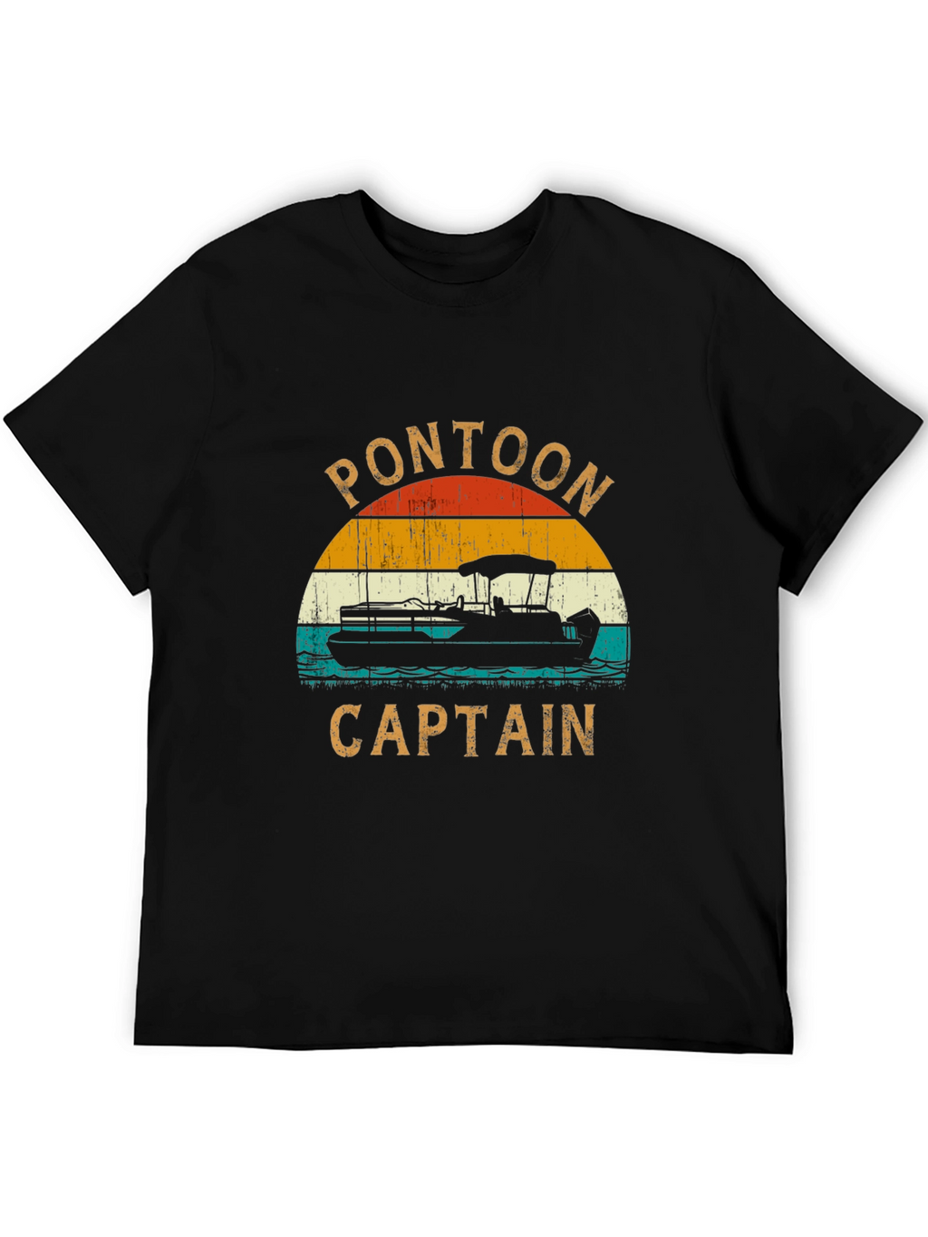 Pontoon Captain Graphic T-Shirt