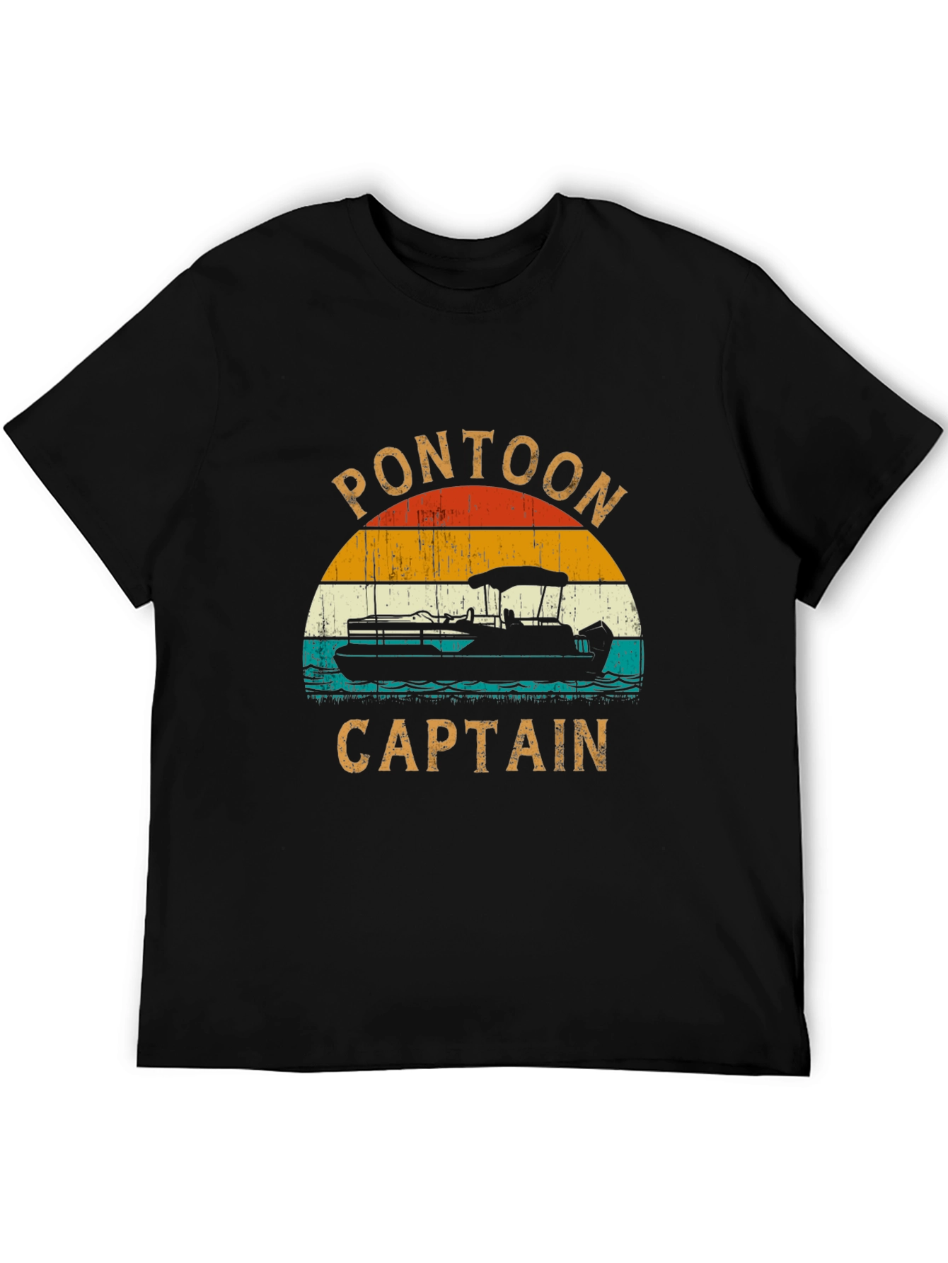 Pontoon Captain Graphic T-Shirt