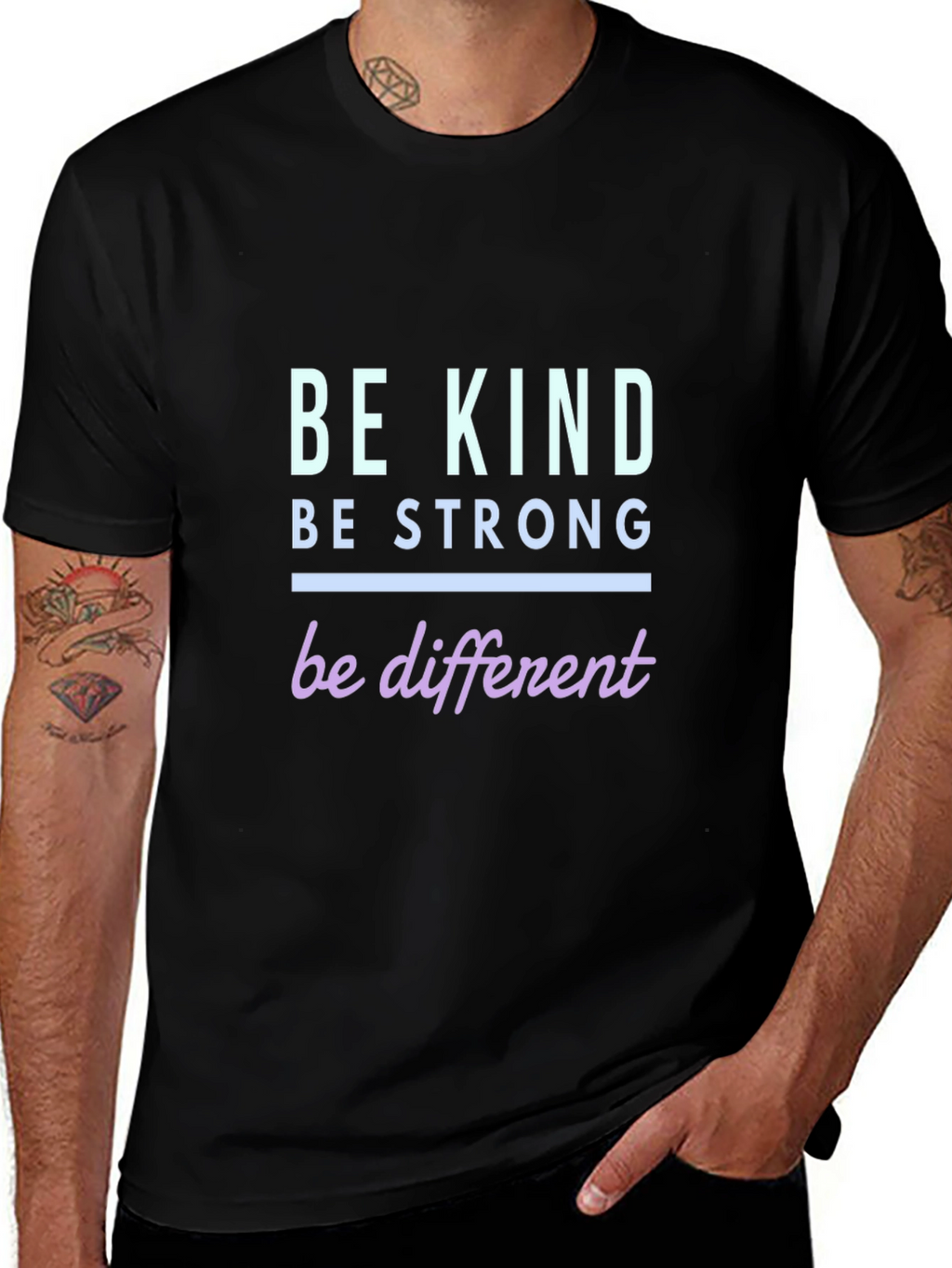 Be Kind Be Strong Graphic T-Shirt