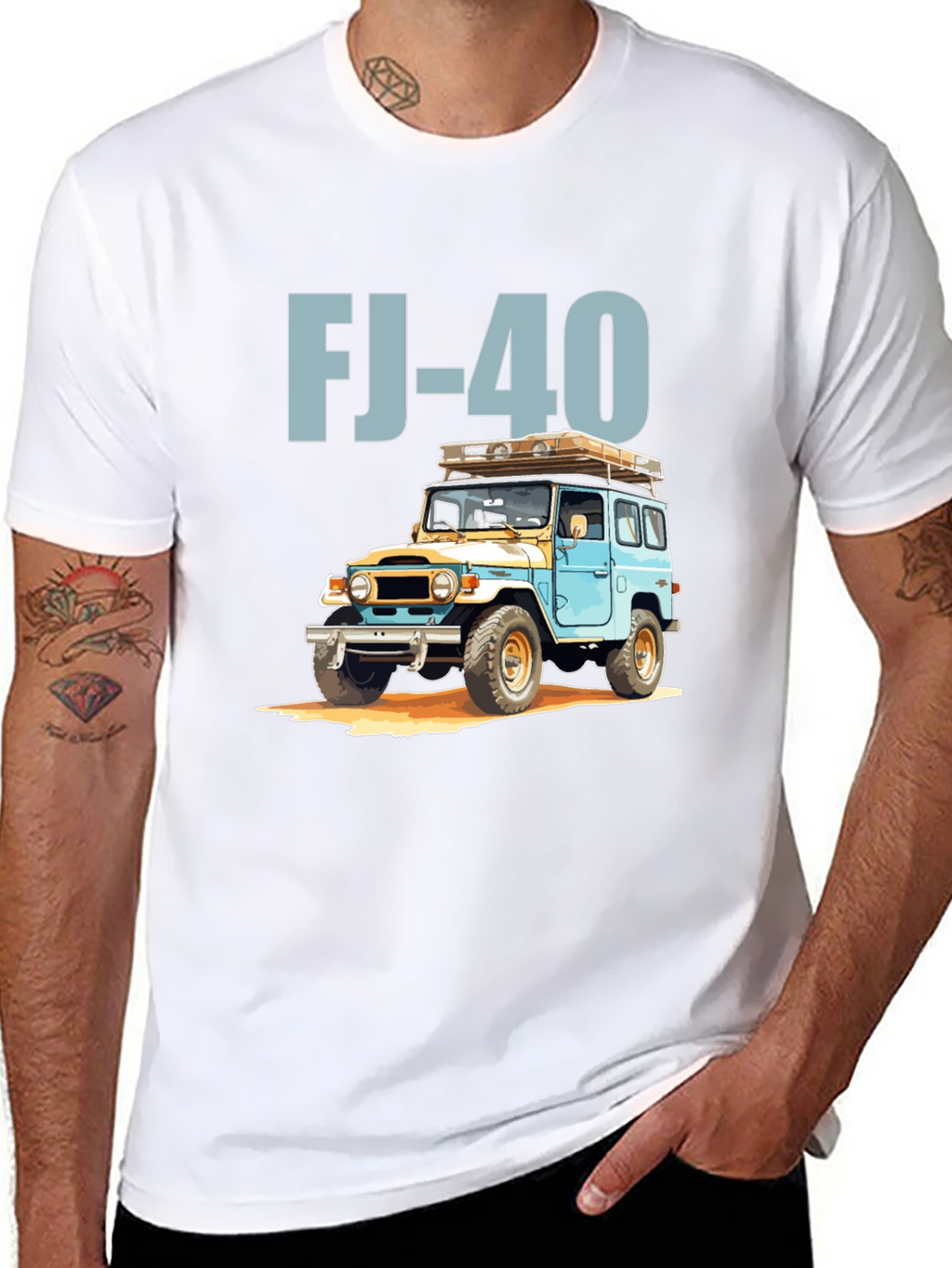 FJ-40 Graphic Tee - Classic Off-Road Style