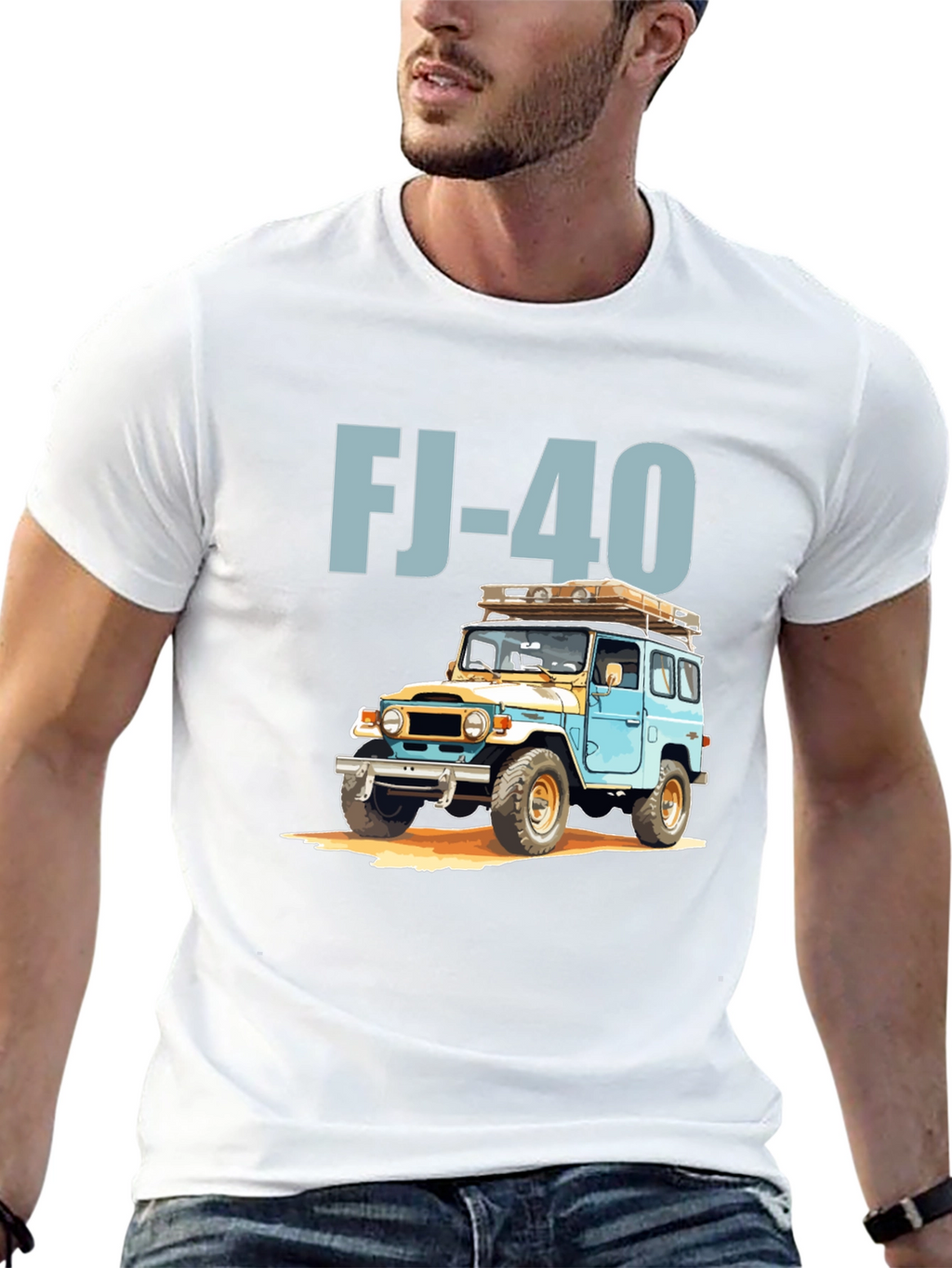FJ-40 Graphic Tee - Classic Off-Road Style