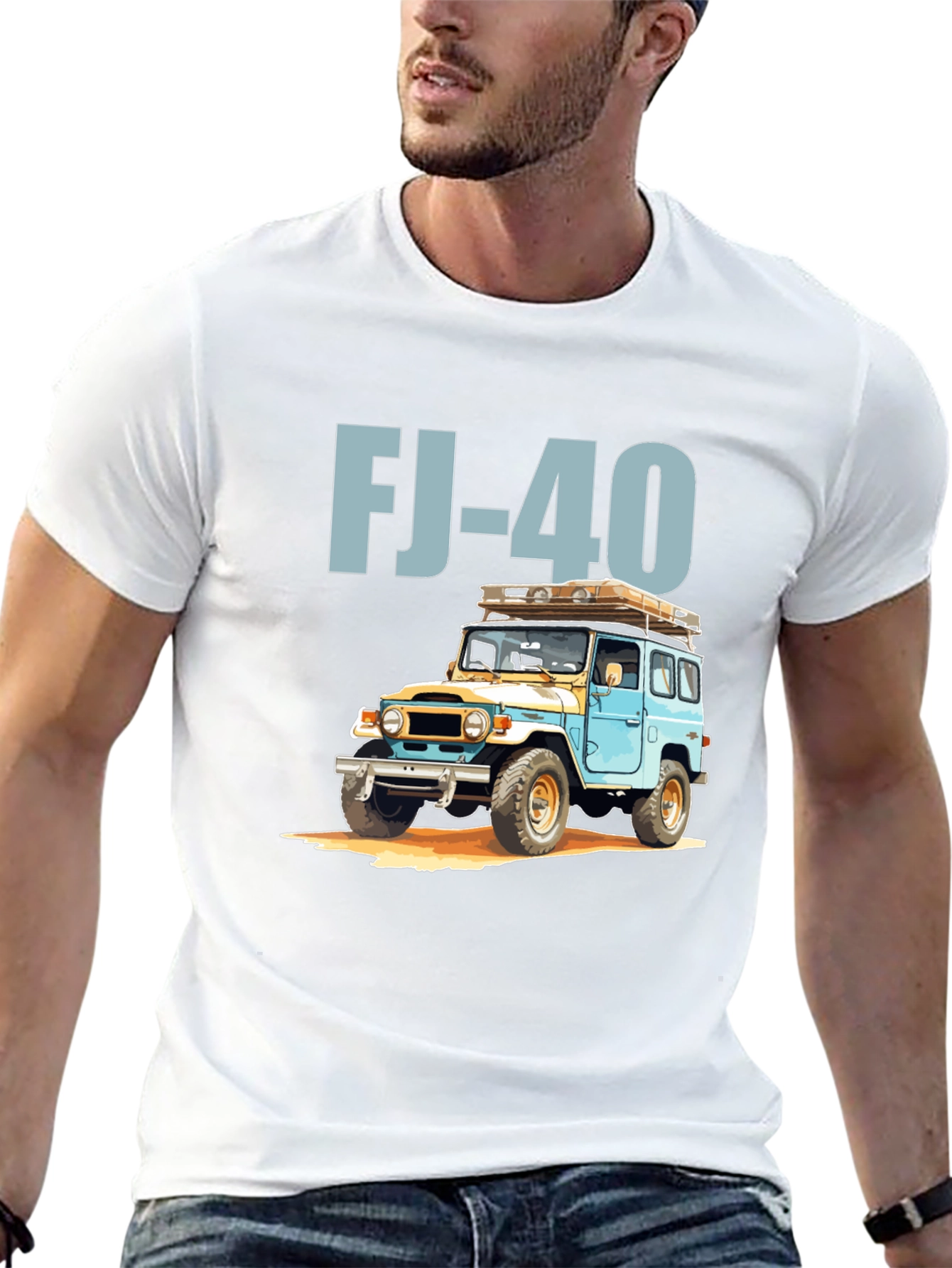 FJ-40 Graphic Tee - Classic Off-Road Style