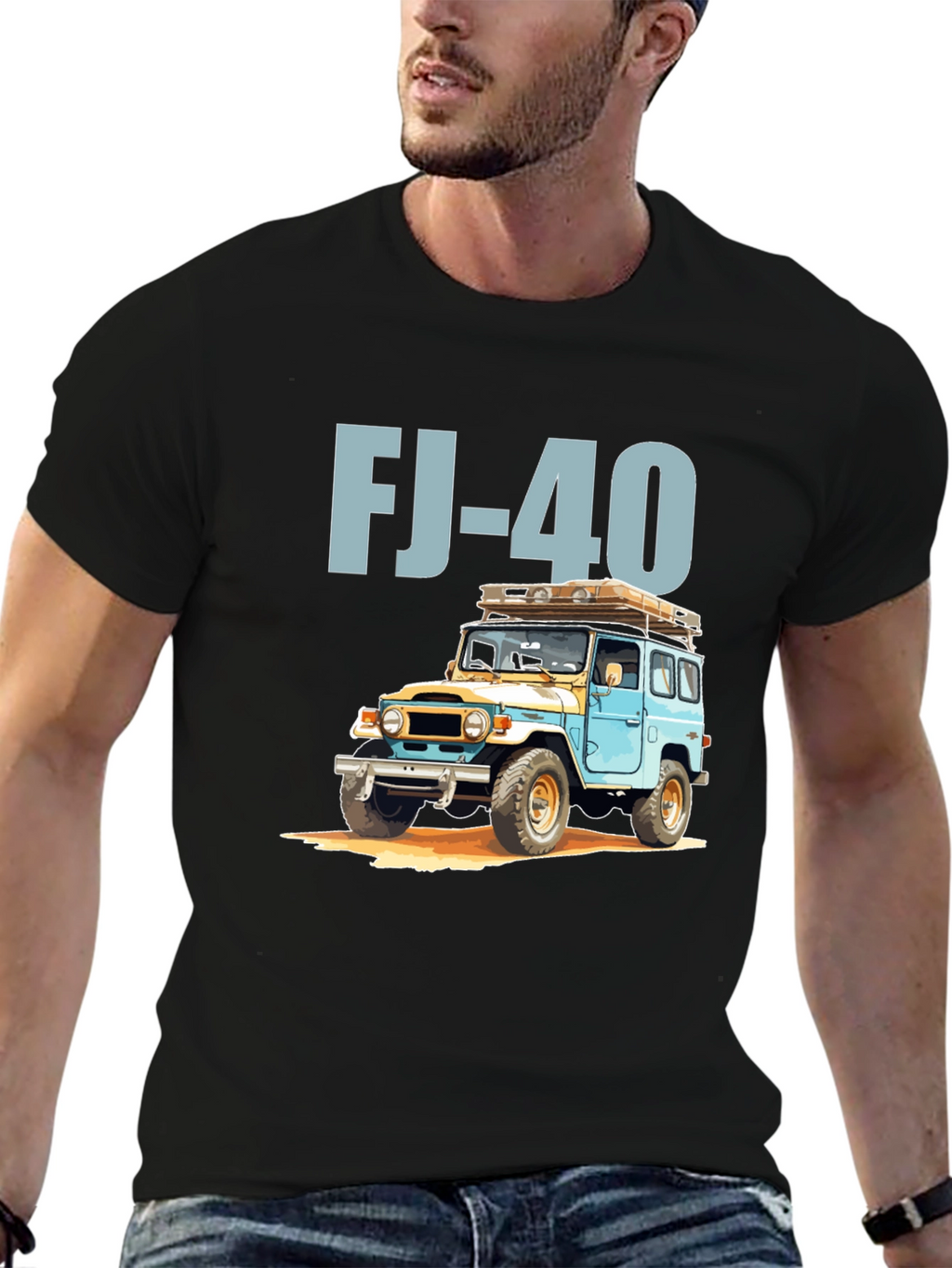 FJ-40 Graphic Tee - Classic Off-Road Style