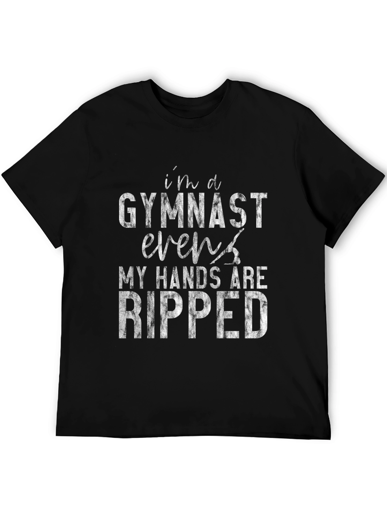 Gymnast Ripped Hands Graphic T-Shirt