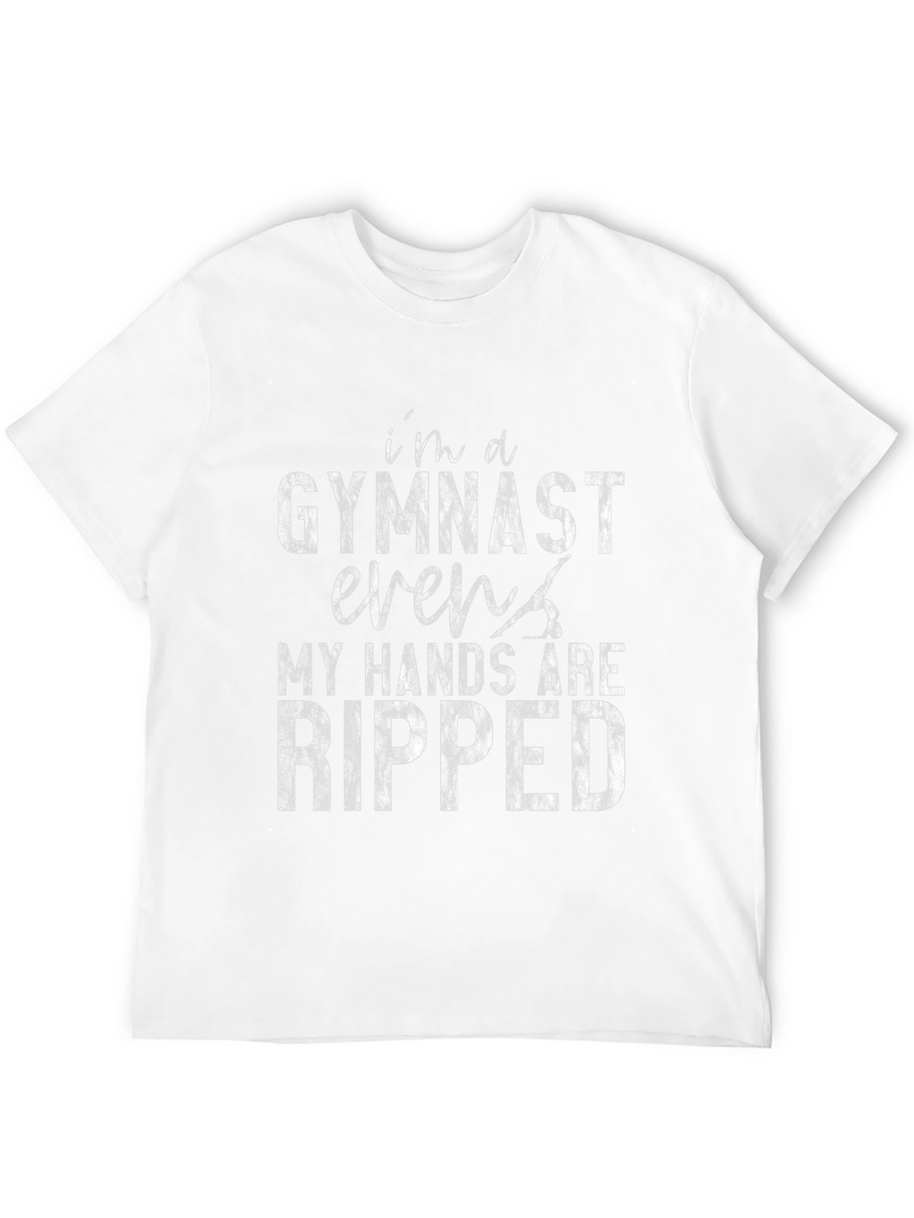Gymnast Ripped Hands Graphic T-Shirt