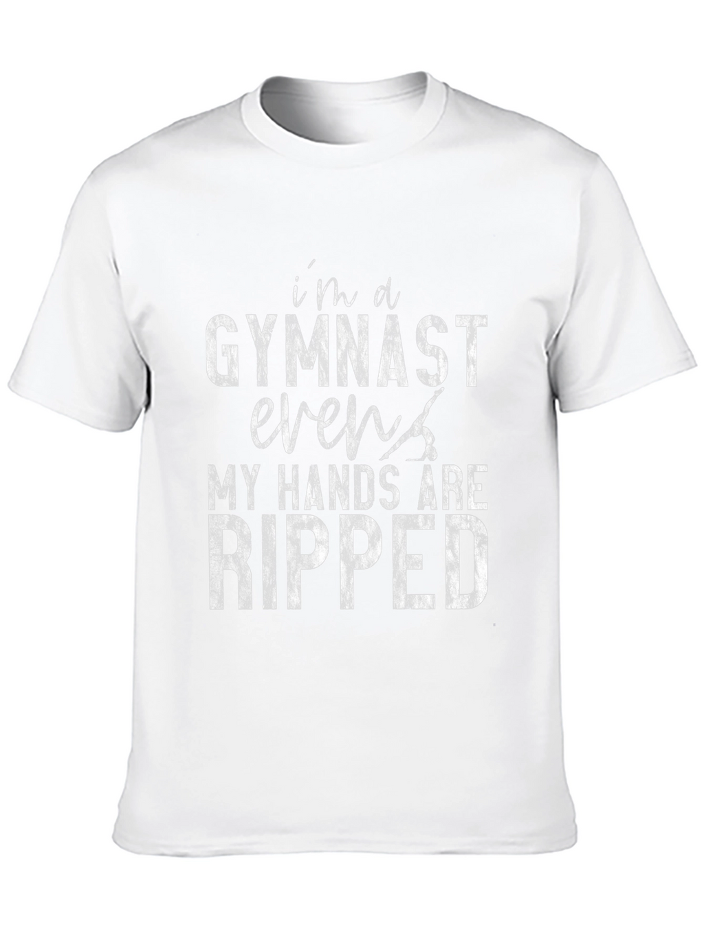 Gymnast Ripped Hands Graphic T-Shirt