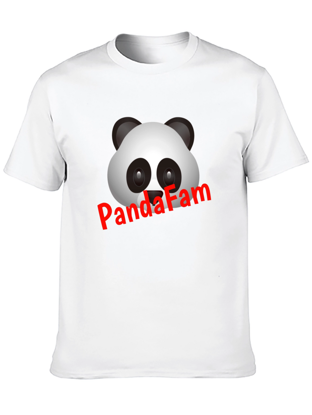 Panda Fam Black T-Shirt