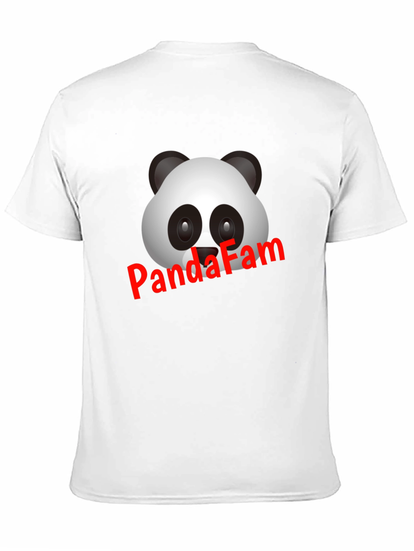 Panda Fam Black T-Shirt