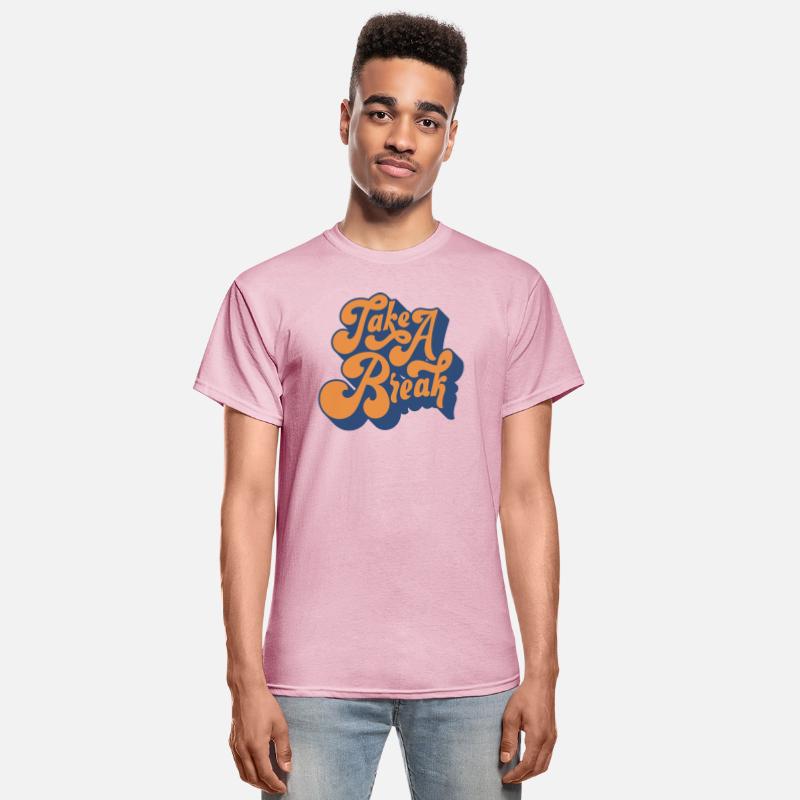 Take a Break. Orange Funky Vintage