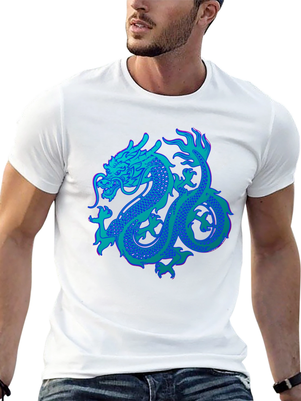 Dragon Graphic T-Shirt - Stylish & Bold