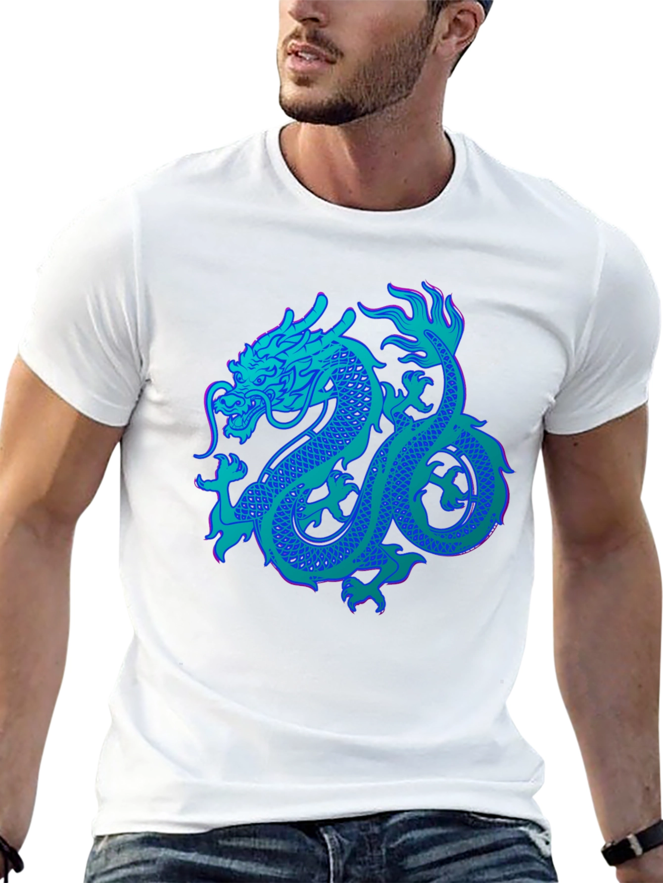 Dragon Graphic T-Shirt - Stylish & Bold