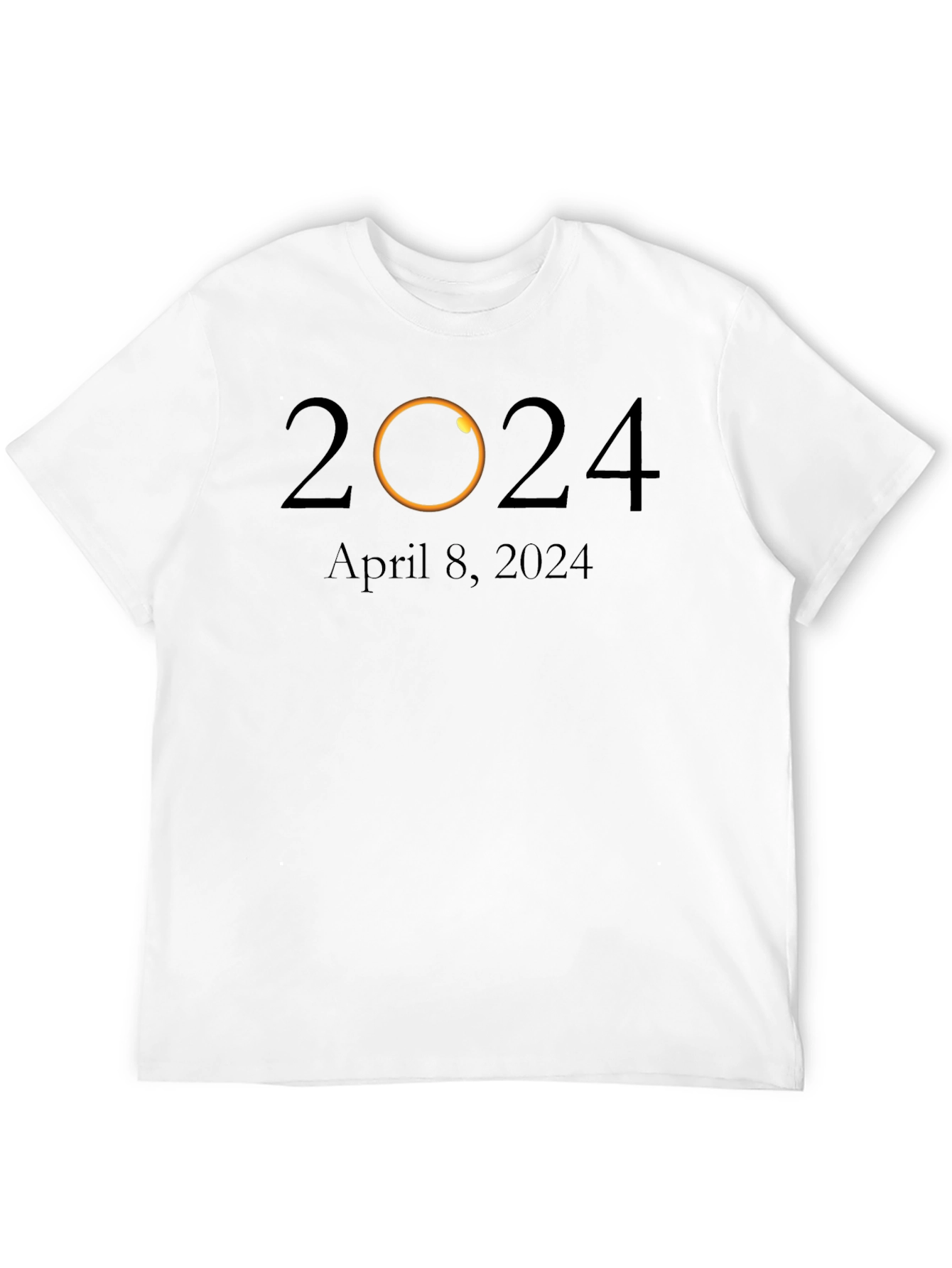 April 8 2024 Total Solar Eclipse T-Shirt