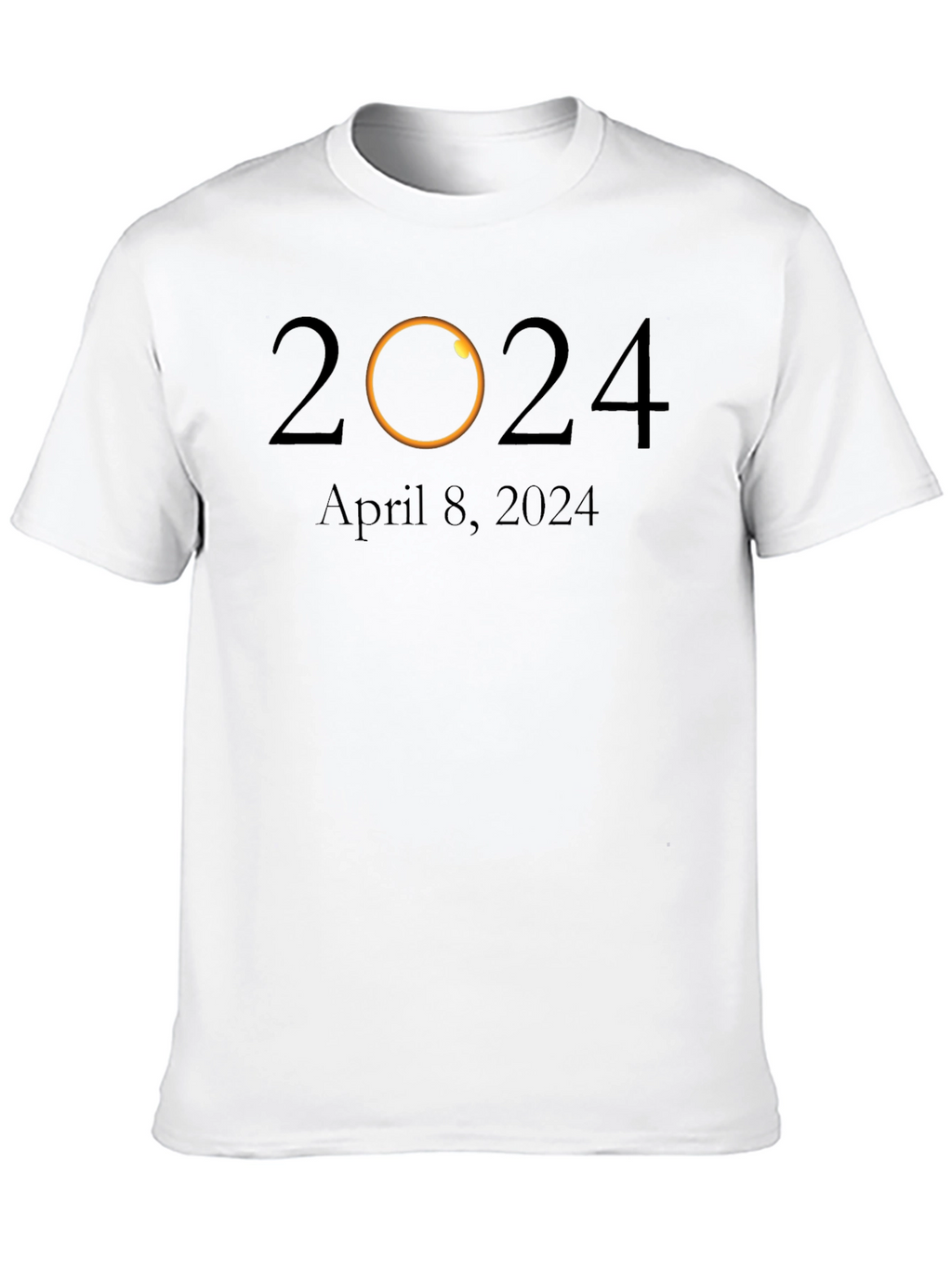 April 8 2024 Total Solar Eclipse T-Shirt