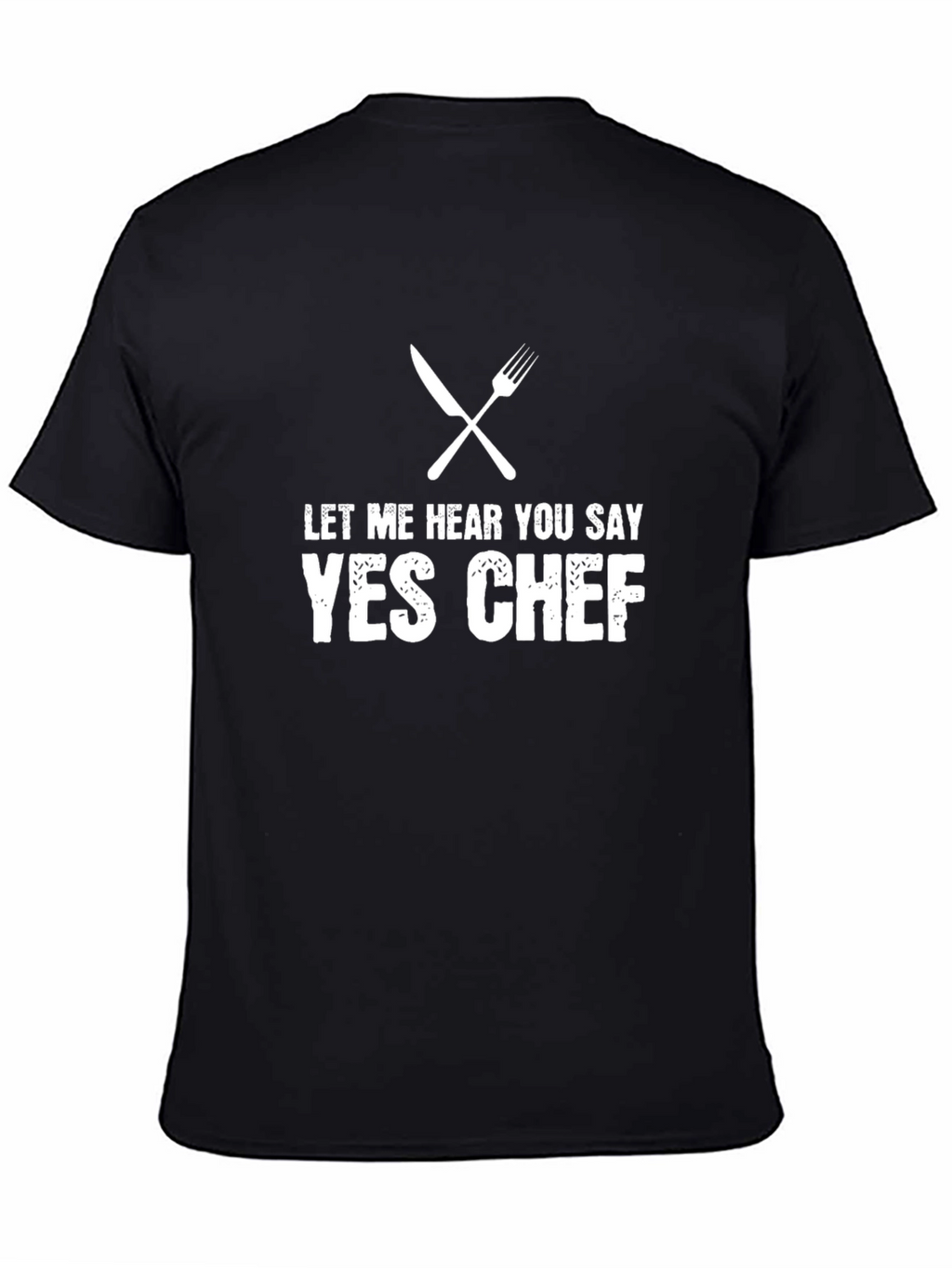 Yes Chef T-Shirt - Culinary Inspired Graphic Tee
