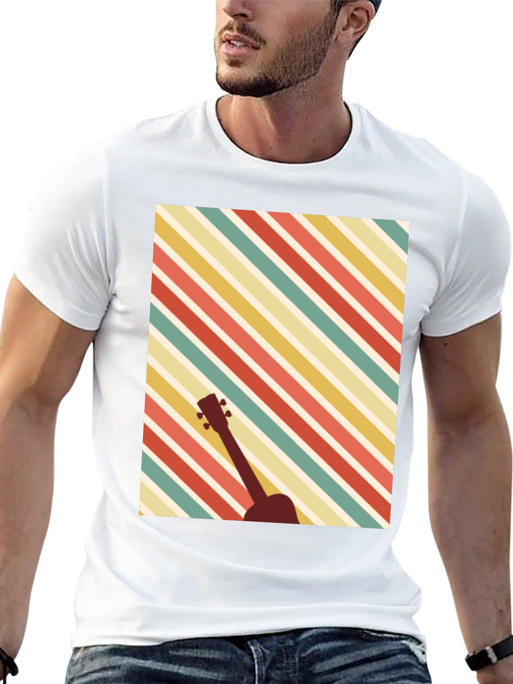 Retro Guitar T-Shirt