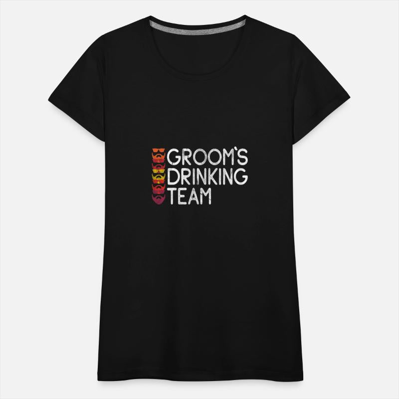 Team Groom Bachelor Party Crew Retro Group Shirt
