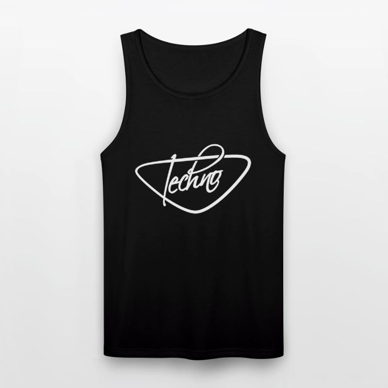 Techno Music Love Letters Quote Dance Party Logo