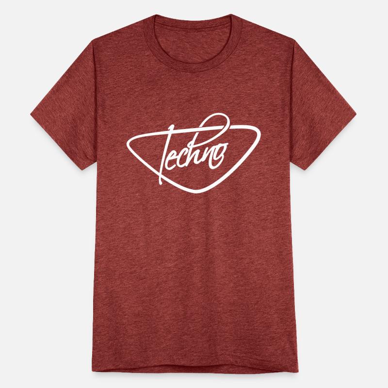 Techno Music Love Letters Quote Dance Party Logo