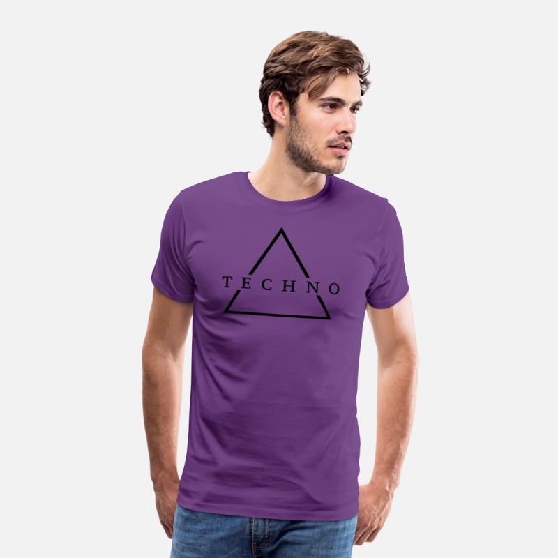 Techno Triangle Rave t-shirt festival
