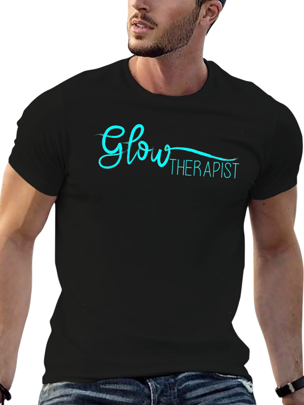 Glow Therapist Graphic Tee - Premium Comfort