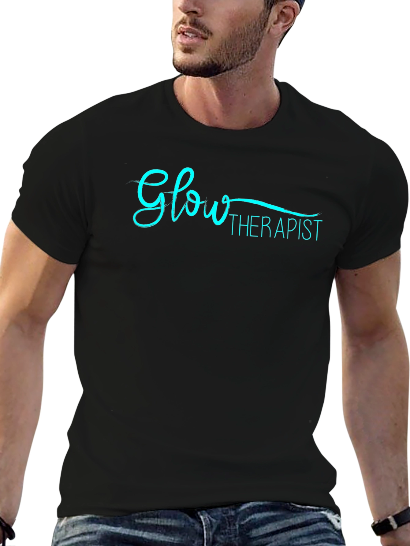 Glow Therapist Graphic Tee - Premium Comfort